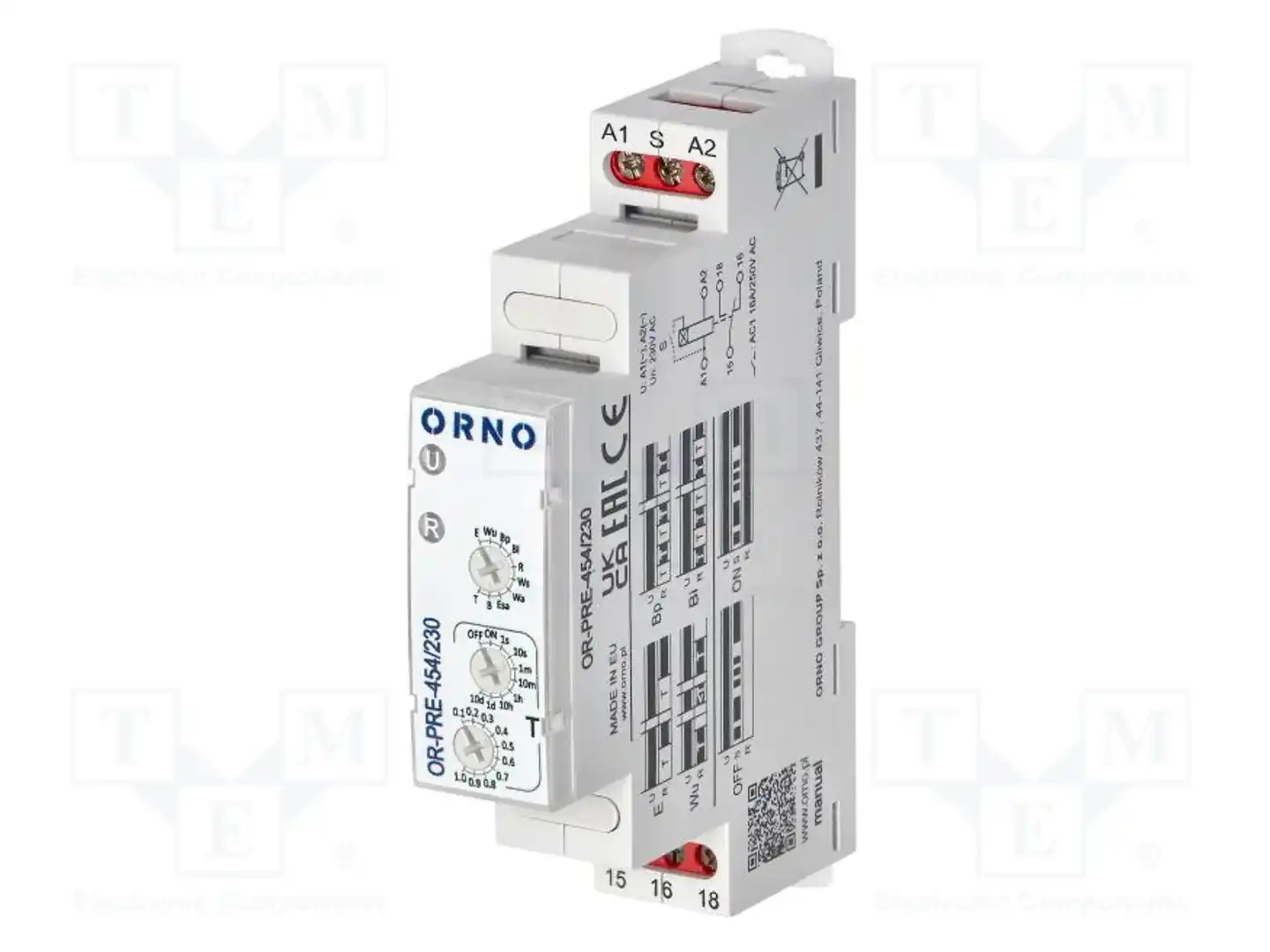 ORNO OR-PRE-454/230 — Временные аналоговые реле