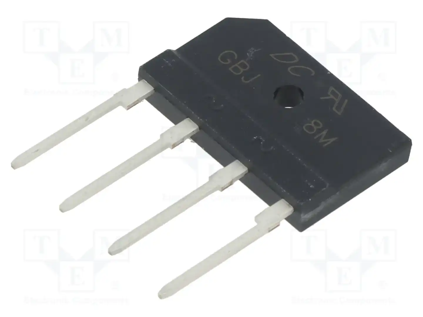 DC COMPONENTS GBJ8M — Однофазные мосты диодные плоские