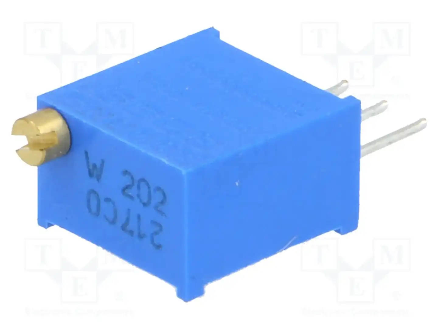 BOURNS 3299W-1-202LF — Потенциометры THT многооборотные 3/8 дм
