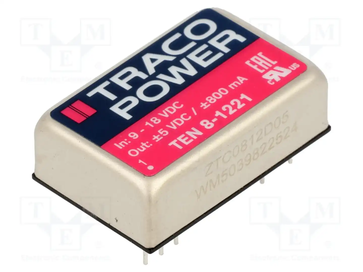 TRACO POWER TEN 8-1221 — Преобразователи DC/DC
