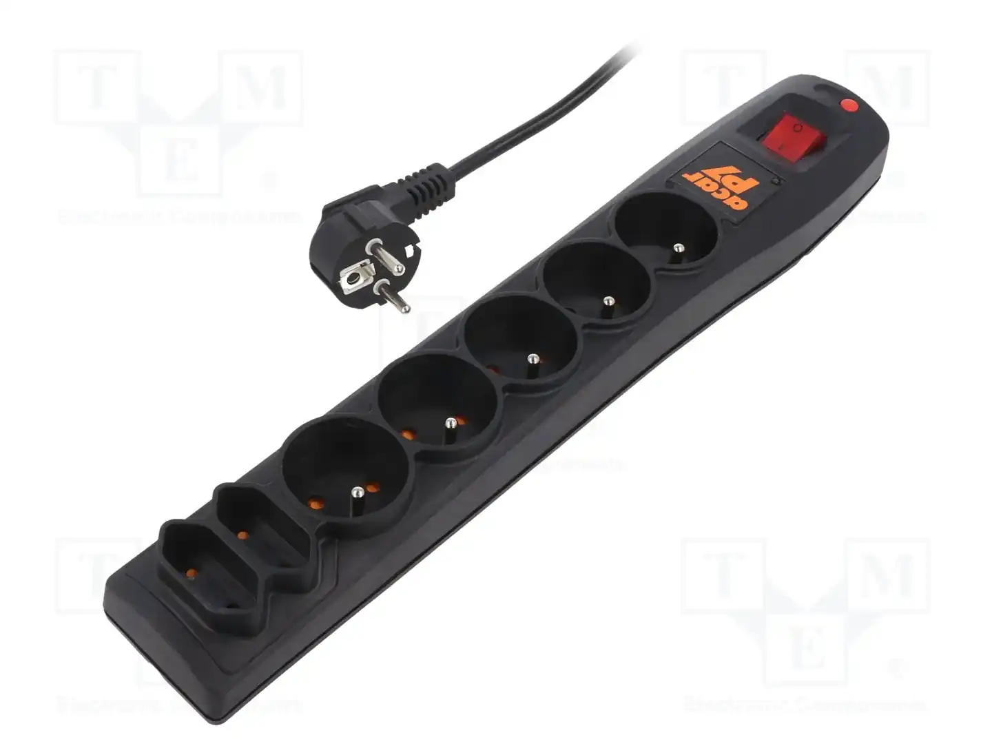 HSK DATA ACAR P7 5M BLACK — Планки защиты от перенапряжения