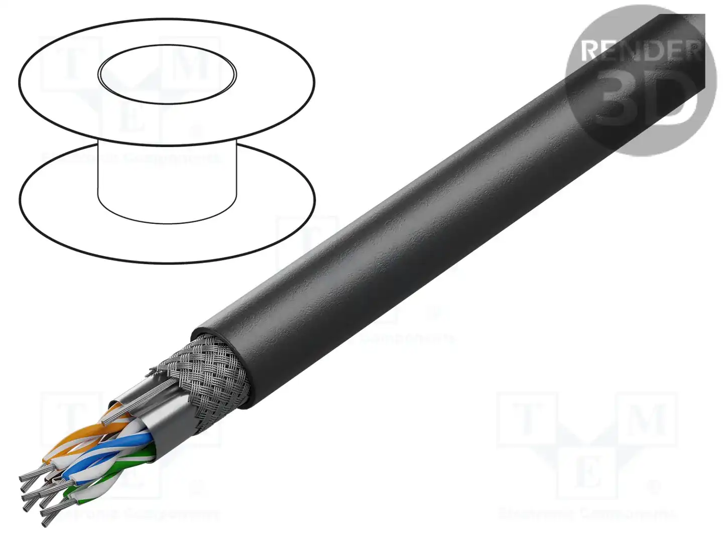 BELDEN 88112 008500 — Провода для последовательных шин