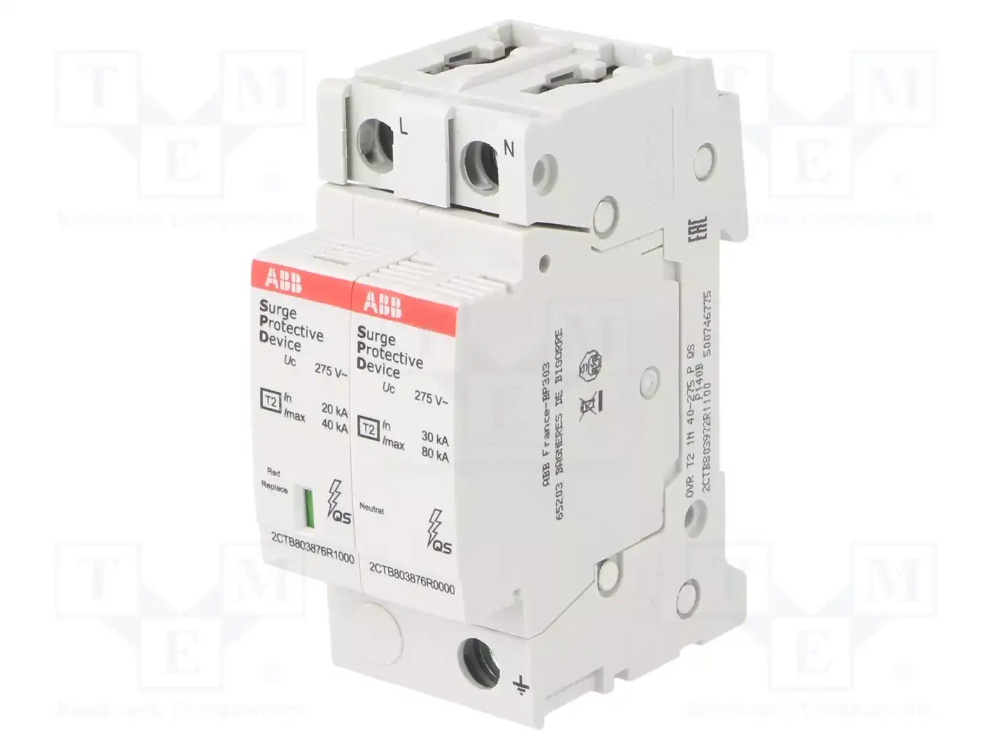 ABB OVR T2 1N 40-275 P QS — Ограничители перенапряжения