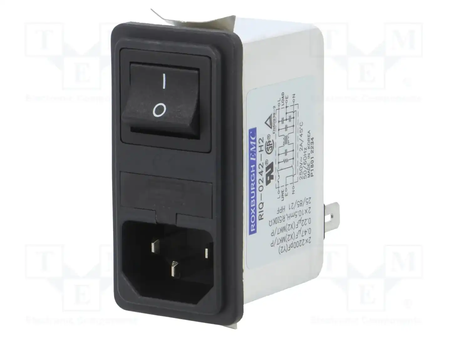 ROXBURGH EMC RIQ0242H2 — Разъемы IEC 60320