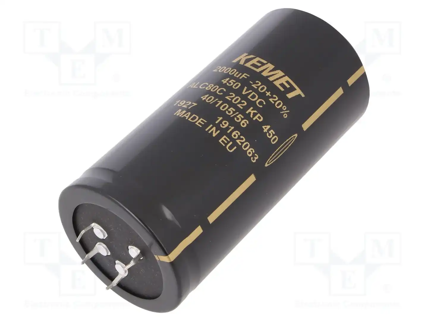 KEMET ALC80C202KP450 — Конденсаторы электролитические SNAP-IN