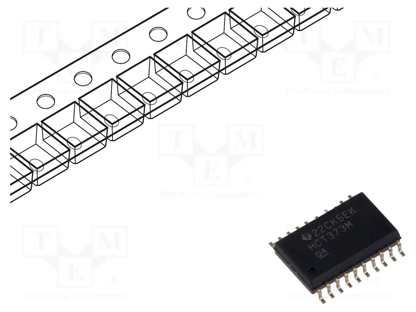 Texas Instruments CD74HCT373M96 — Защелки