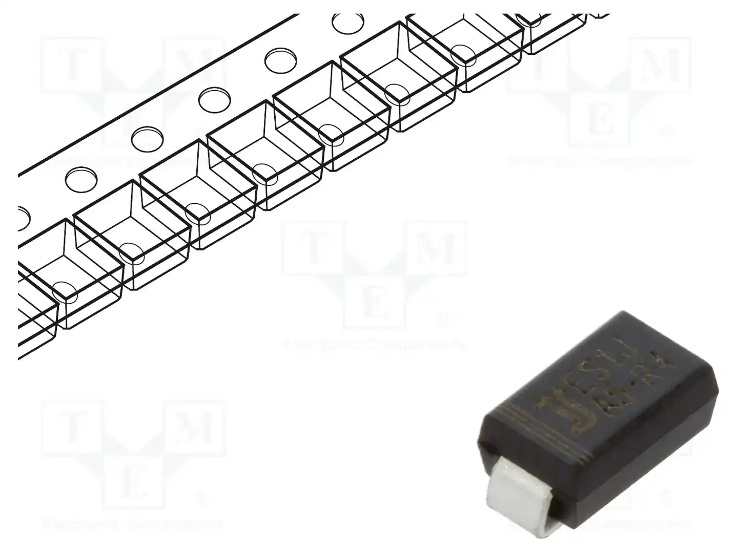 DIOTEC SEMICONDUCTOR ES1J-AQ — Универсальные диоды SMD