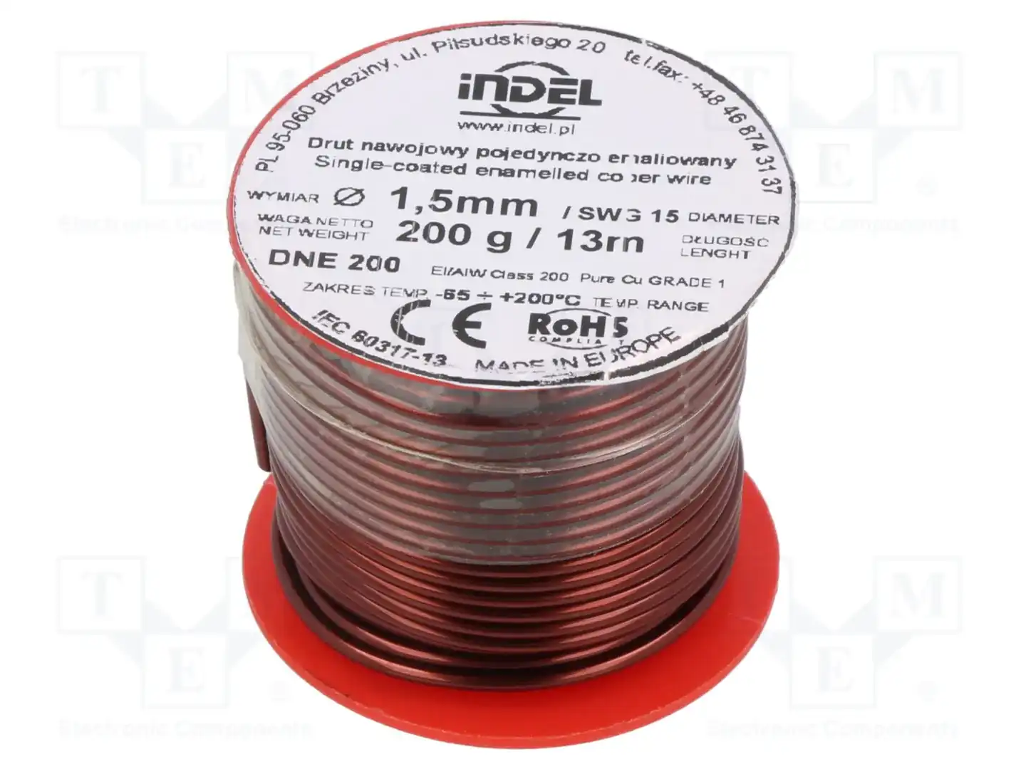 INDEL DNE1,50-200G — Проволока обмоточная