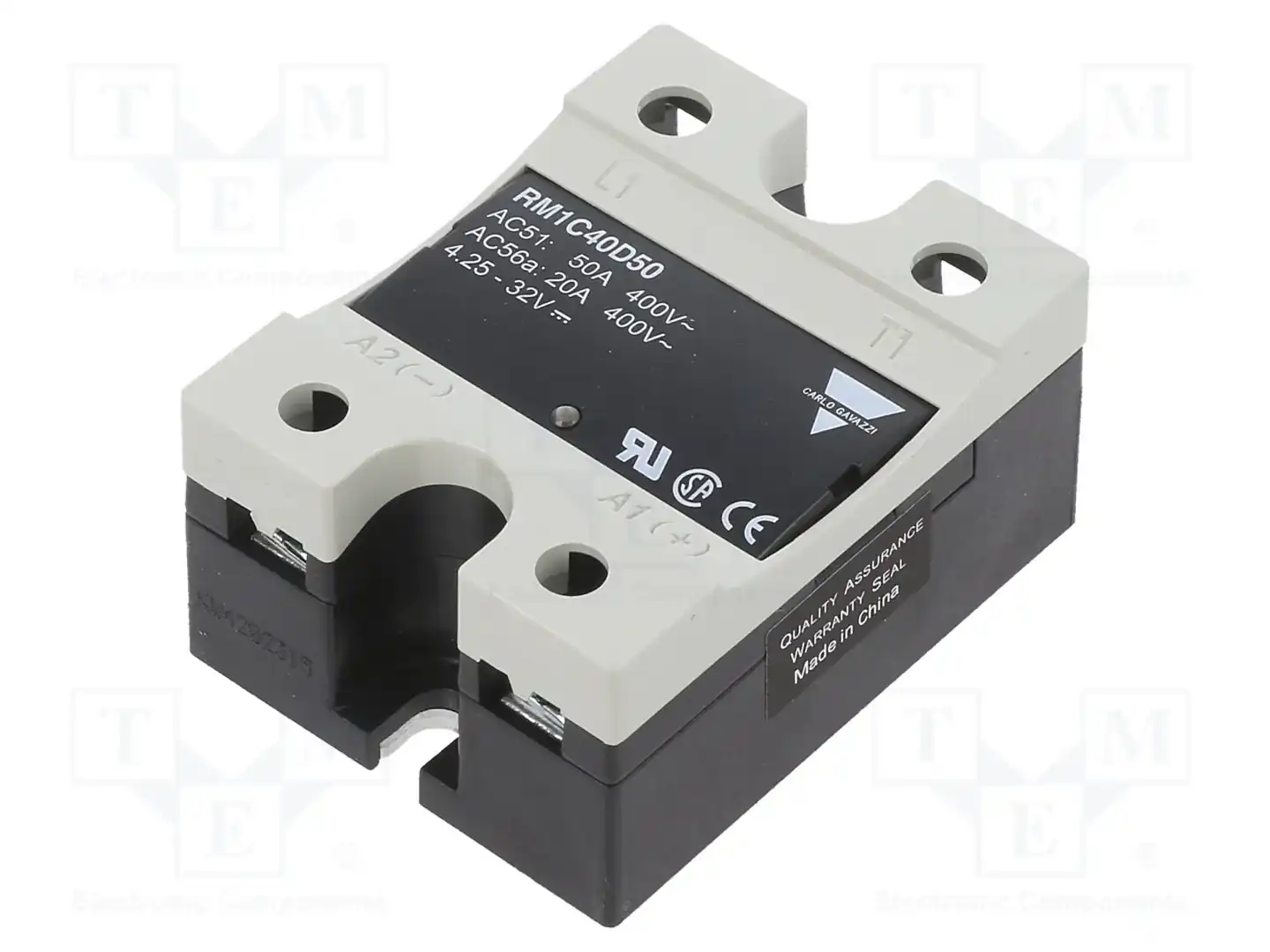 CARLO GAVAZZI RM1C40D50 — Реле SSR однофазные