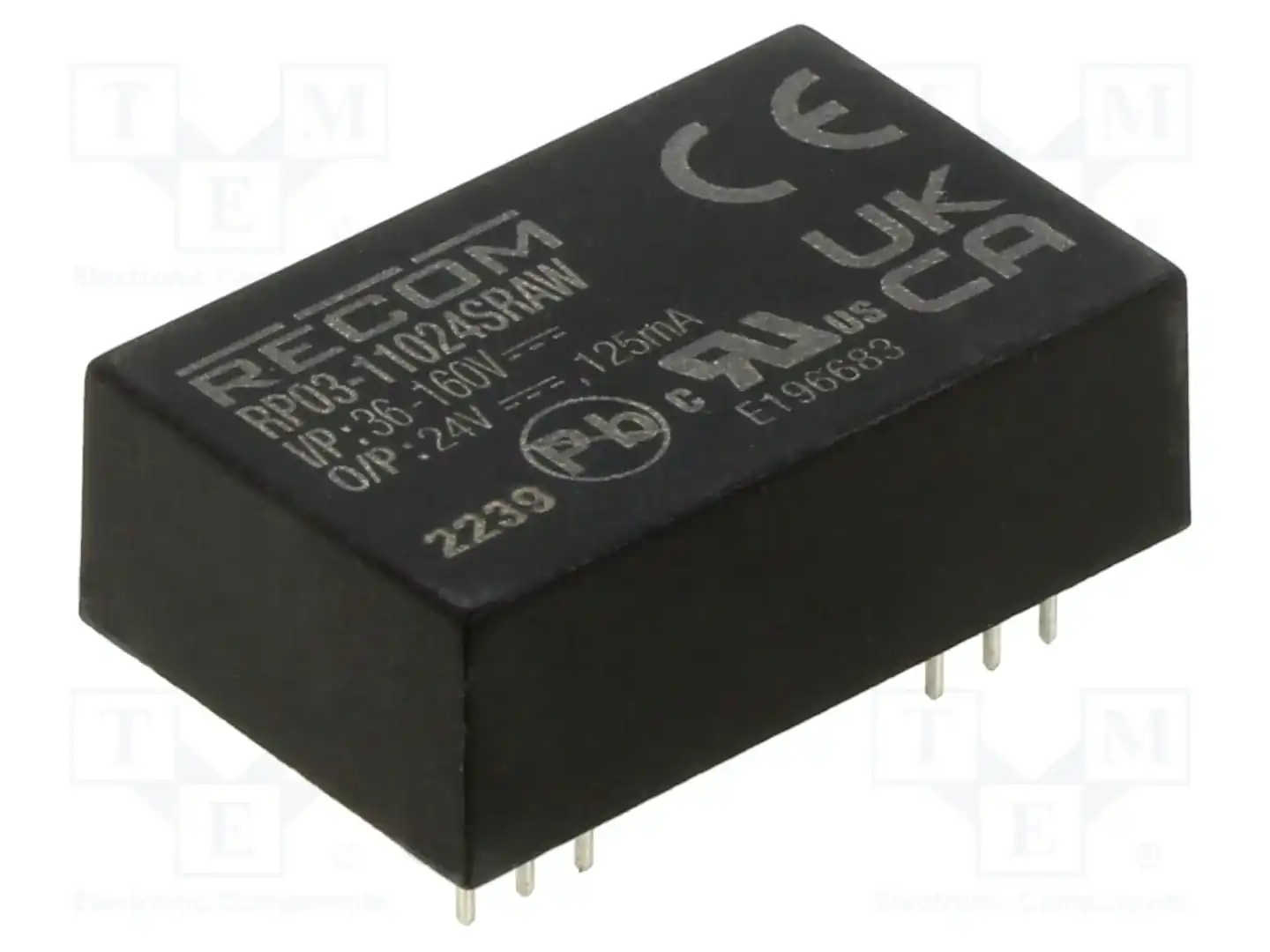 RECOM RP03-11024SRAW — Преобразователи DC/DC