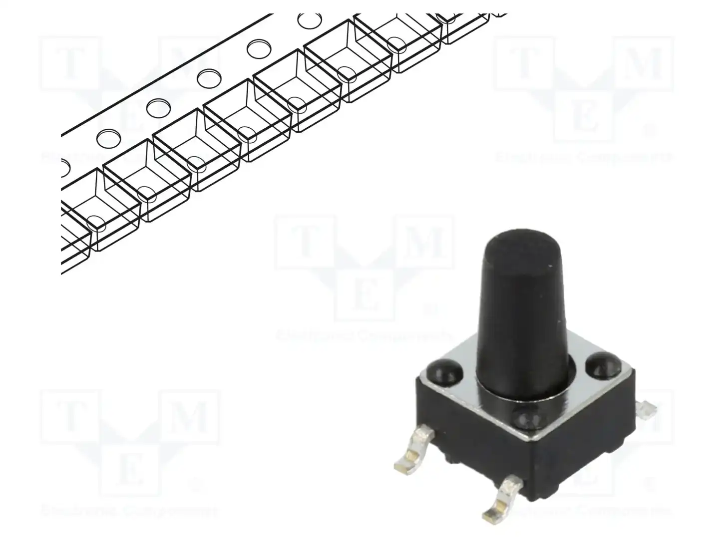 CONNFLY DS1042-03-114KKR16010 — Микропереключатели TACT