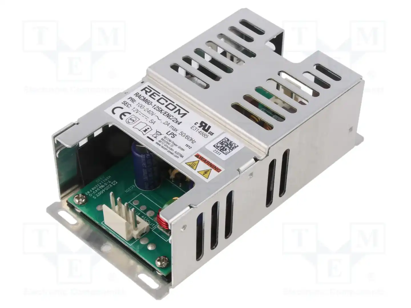 RECOM RACM60-12SK/ENC/2X4 — Блоки питания для встраивания