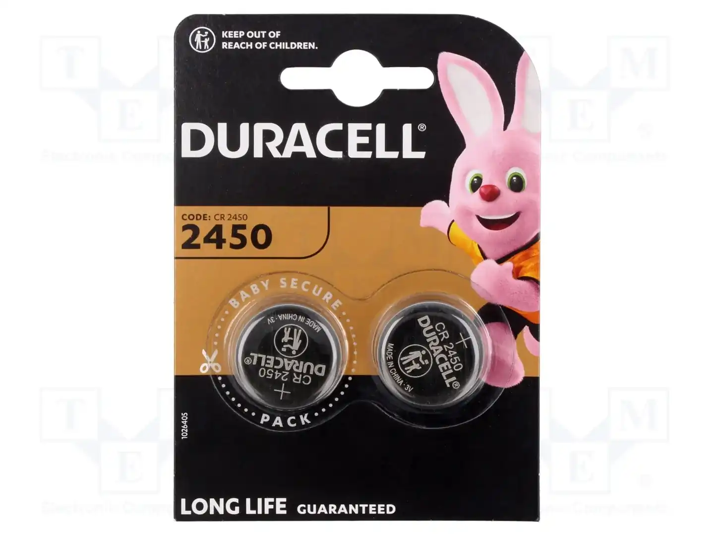 DURACELL DL2450 B2 — Батареи