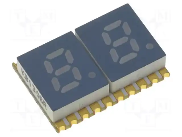 KINGBRIGHT ELECTRONIC KCDA02-105 — Светодиодные дисплеи 7-сегментные