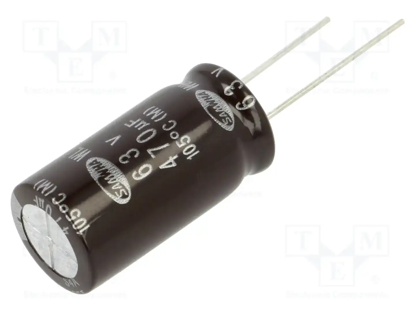 SAMWHA WL1J477M1631MBB — Конденсаторы электролитические THT