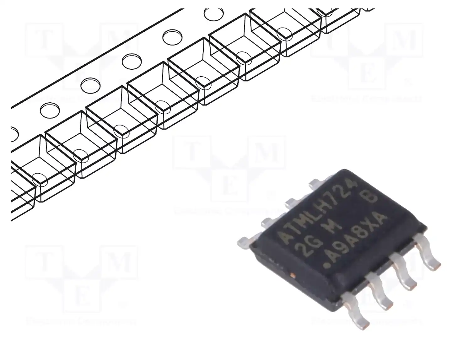 Microchip Technology AT24CM01-SSHM-B — Памяти EEPROM последовательные