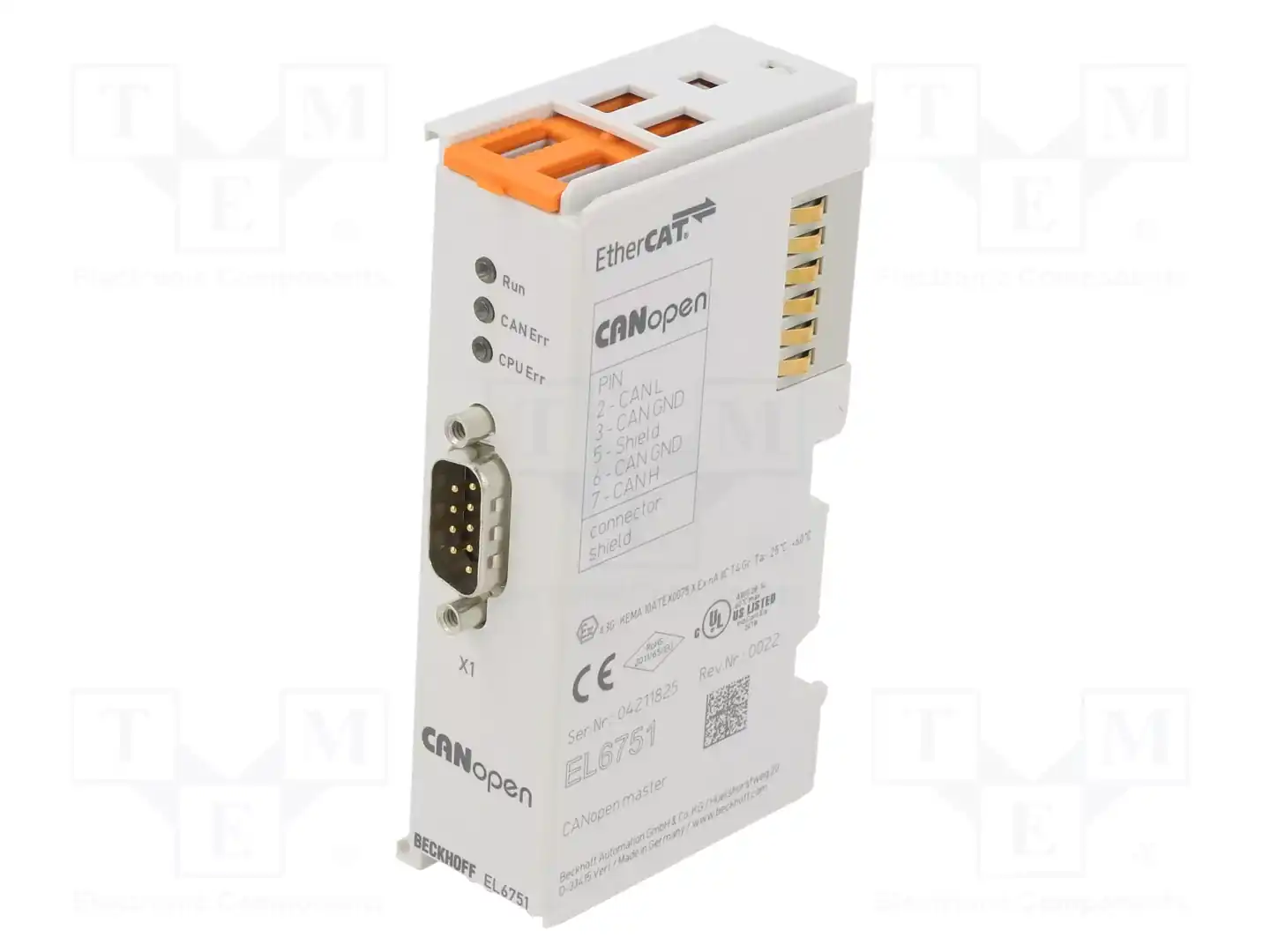 Beckhoff Automation EL6751 — Системы и модули ввода/вывода (I/O)