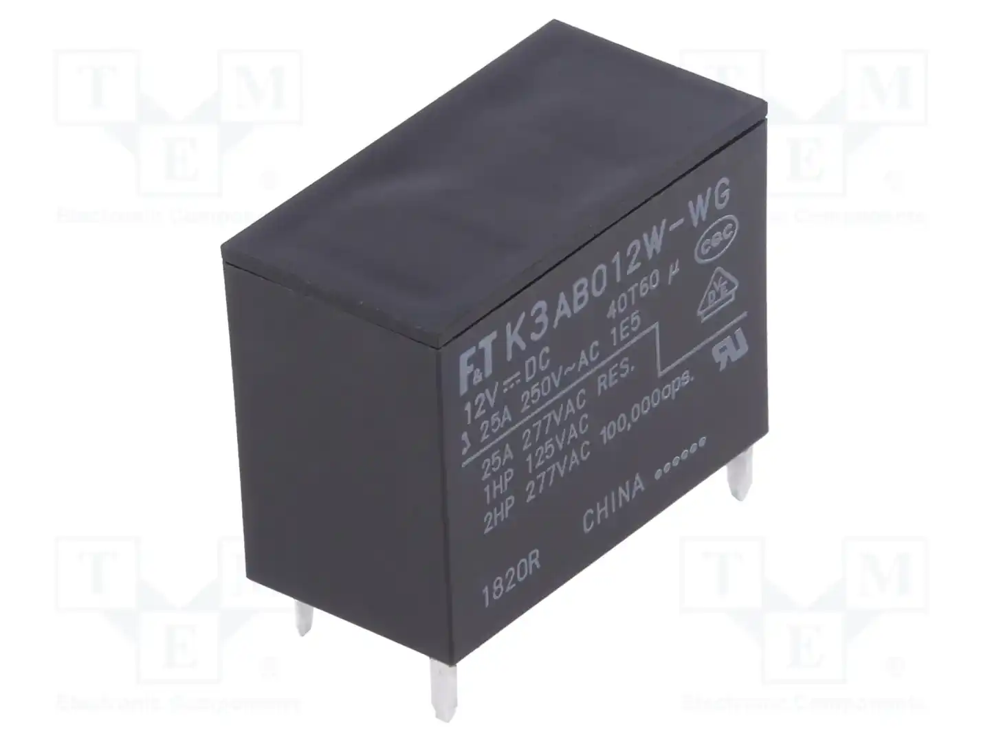 FCL Components FTR-K3AB012W-WG — Электромагнитное реле мощности