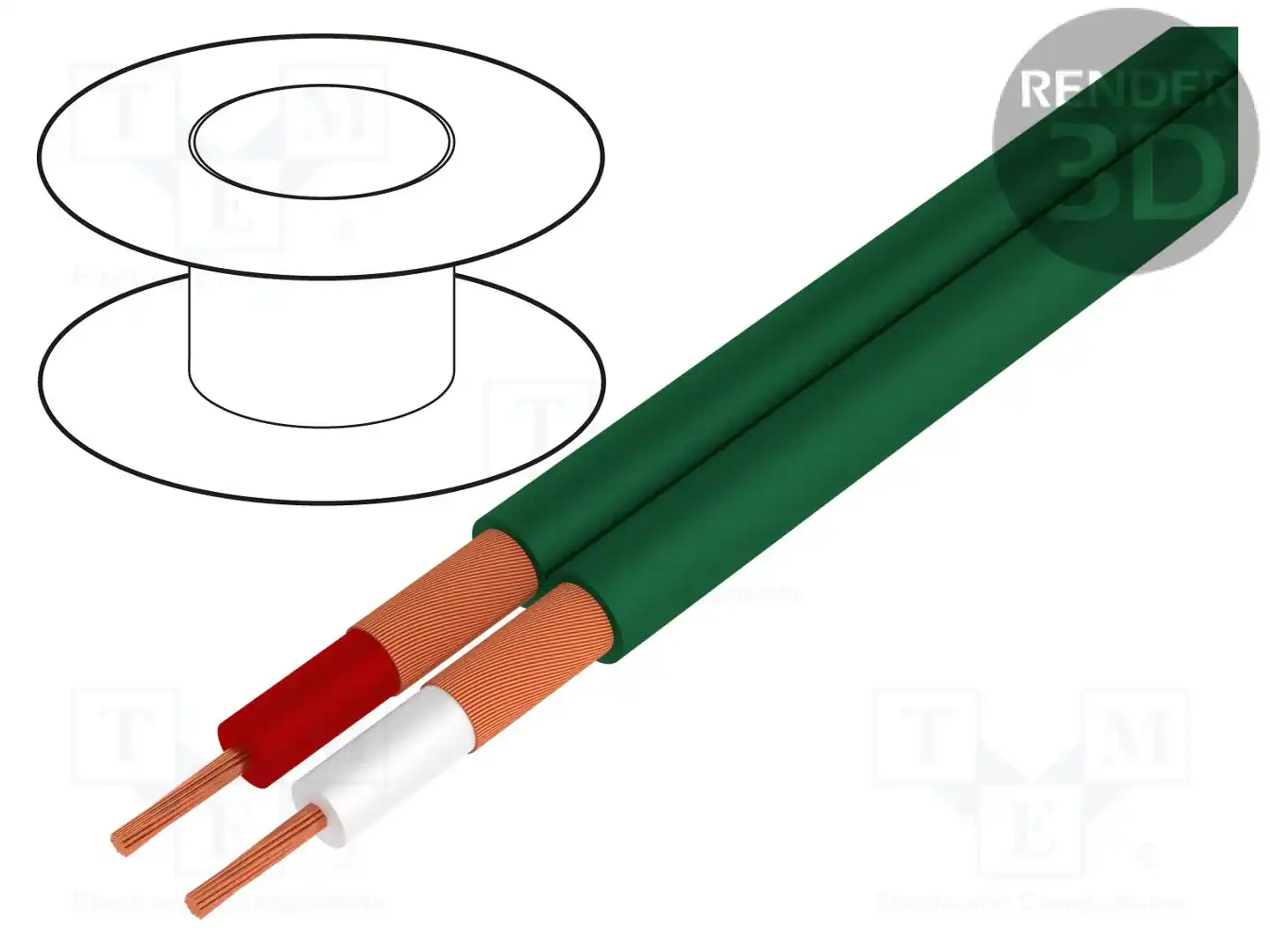 TASKER C121 GREEN — Провода микрофонные