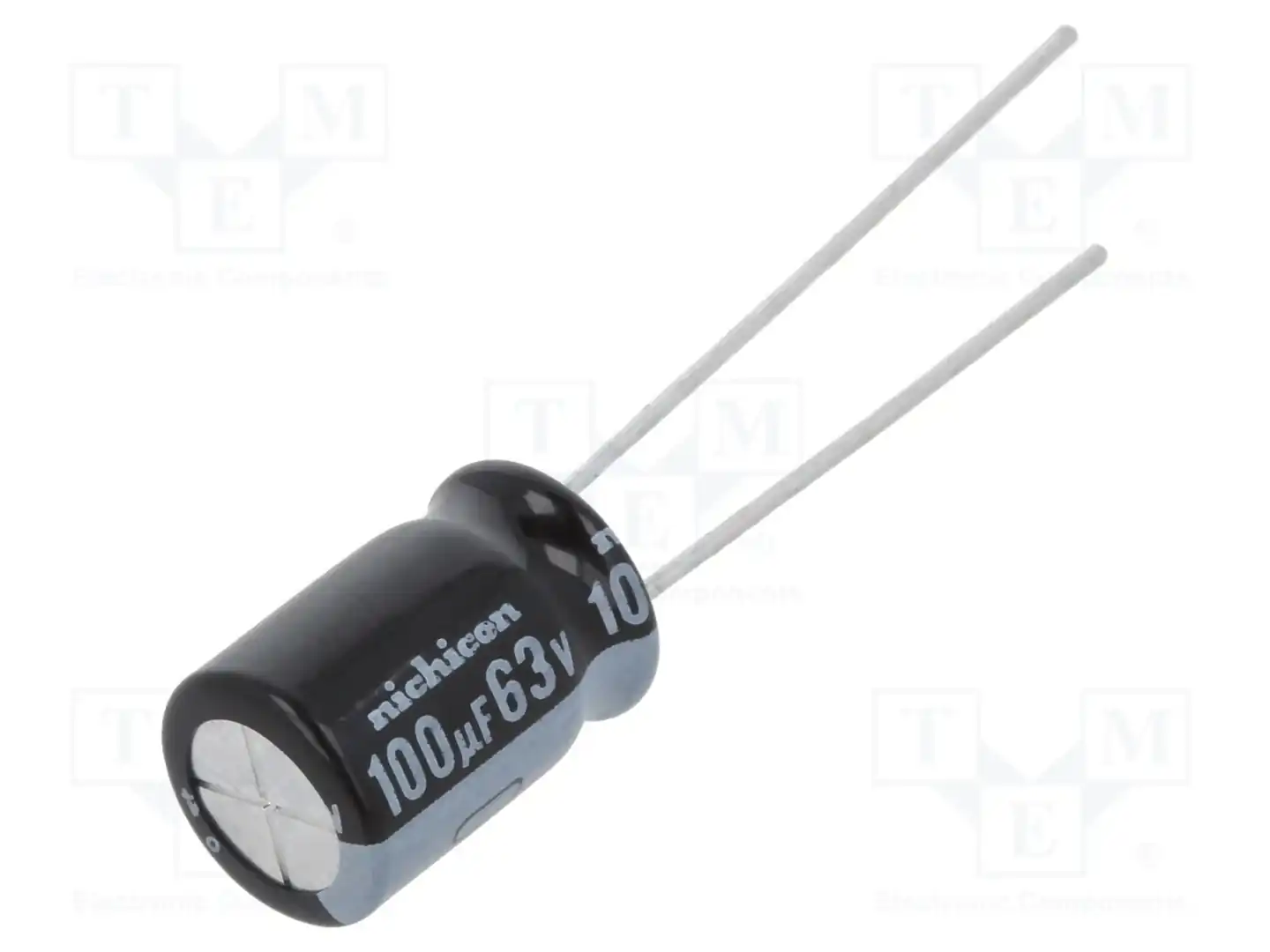 NICHICON UVY1J101MPD — Конденсаторы электролитические THT