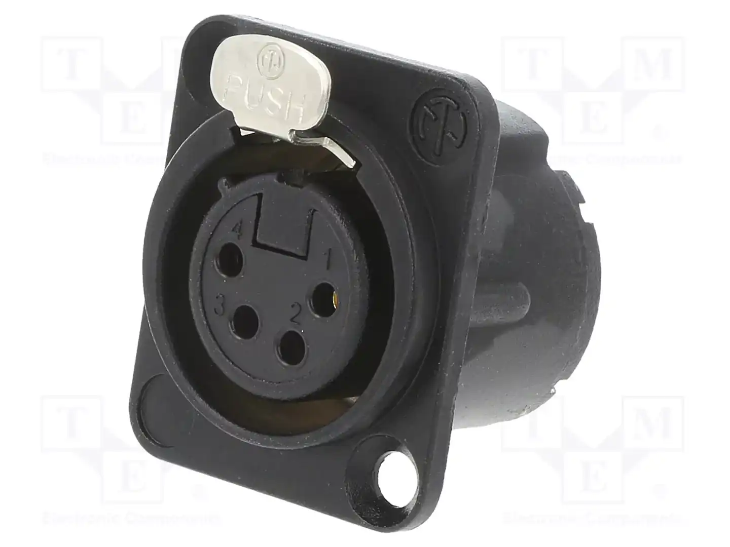 NEUTRIK NC4FD-LX-B — Разъeмы XLR