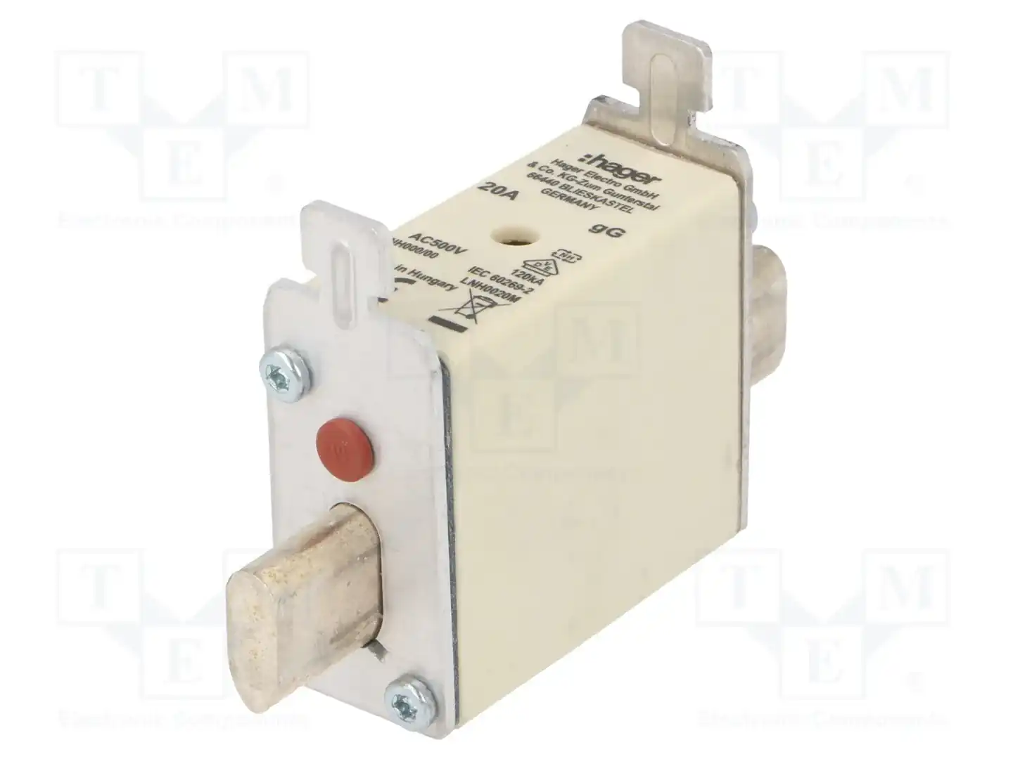HAGER LNH0020M — Предохранители NH