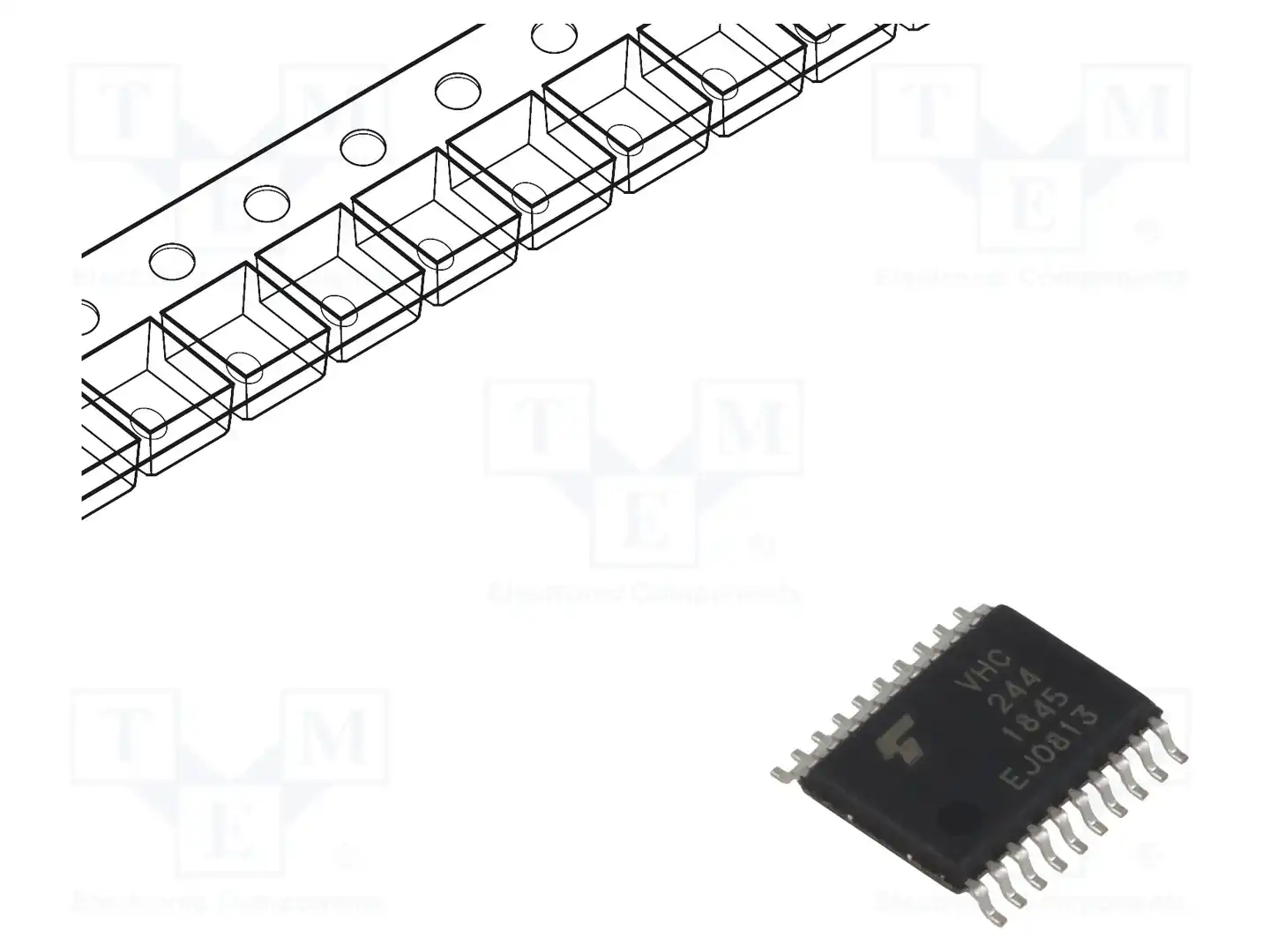TOSHIBA 74VHC244FTBJ — Буферы, передатчики, контроллеры