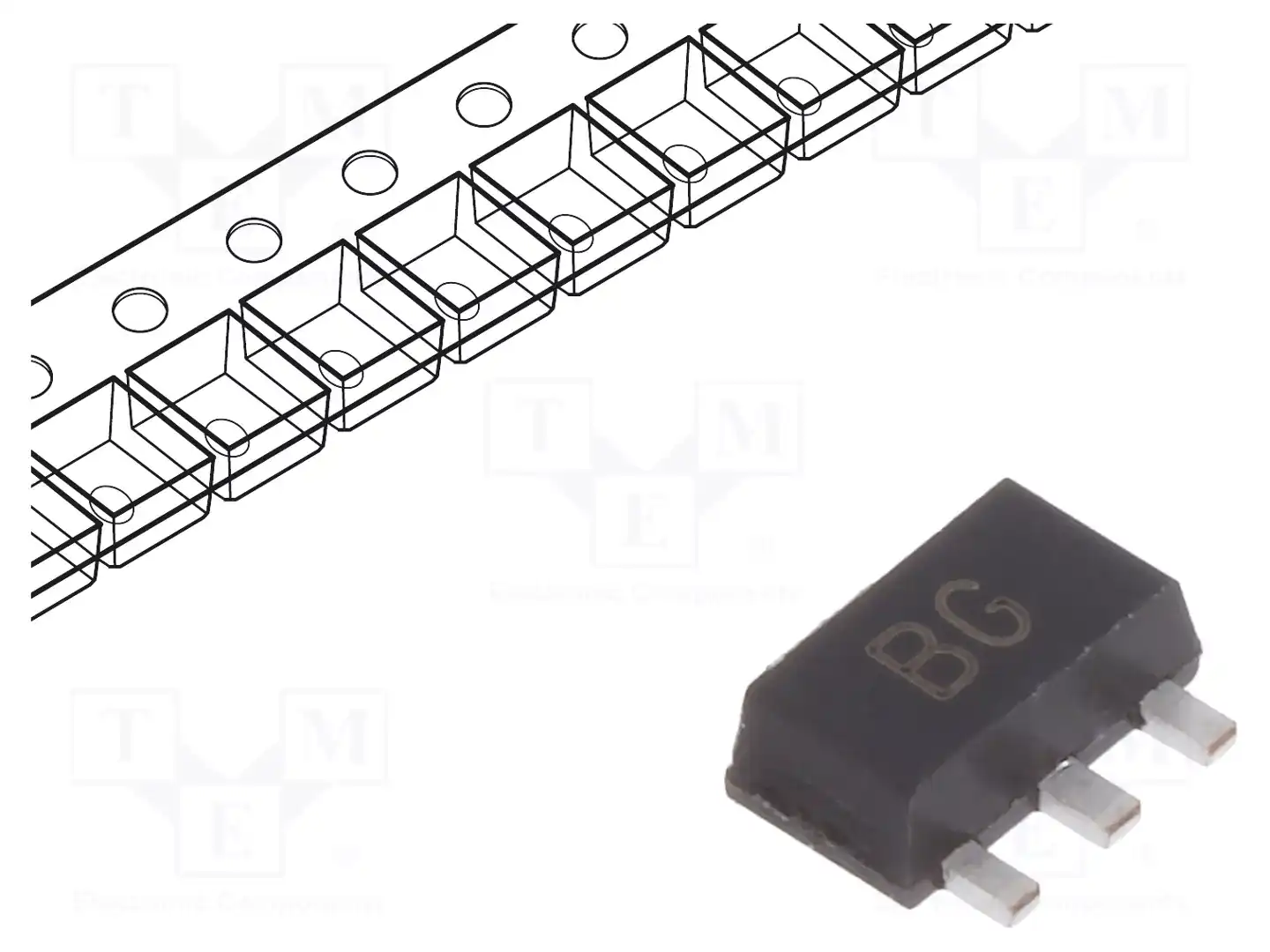 DIODES INCORPORATED BCX5610TA — Транзисторы NPN SMD