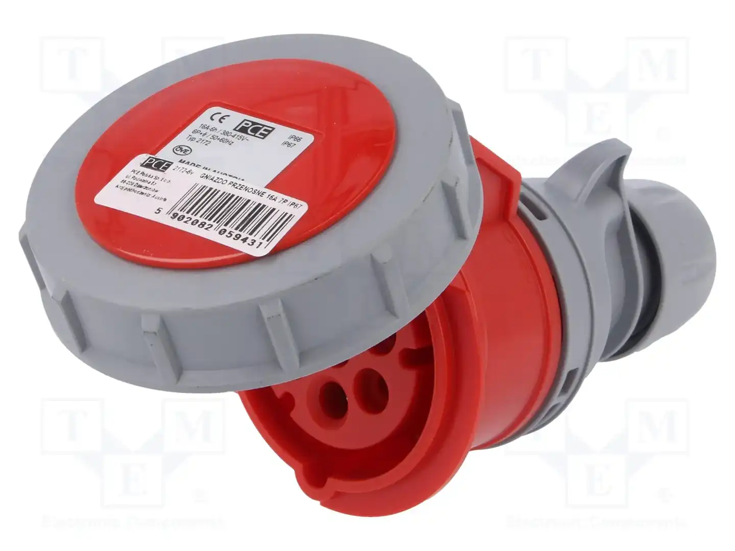 PCE 2172-6V — Многофазные разъемы IEC 60309