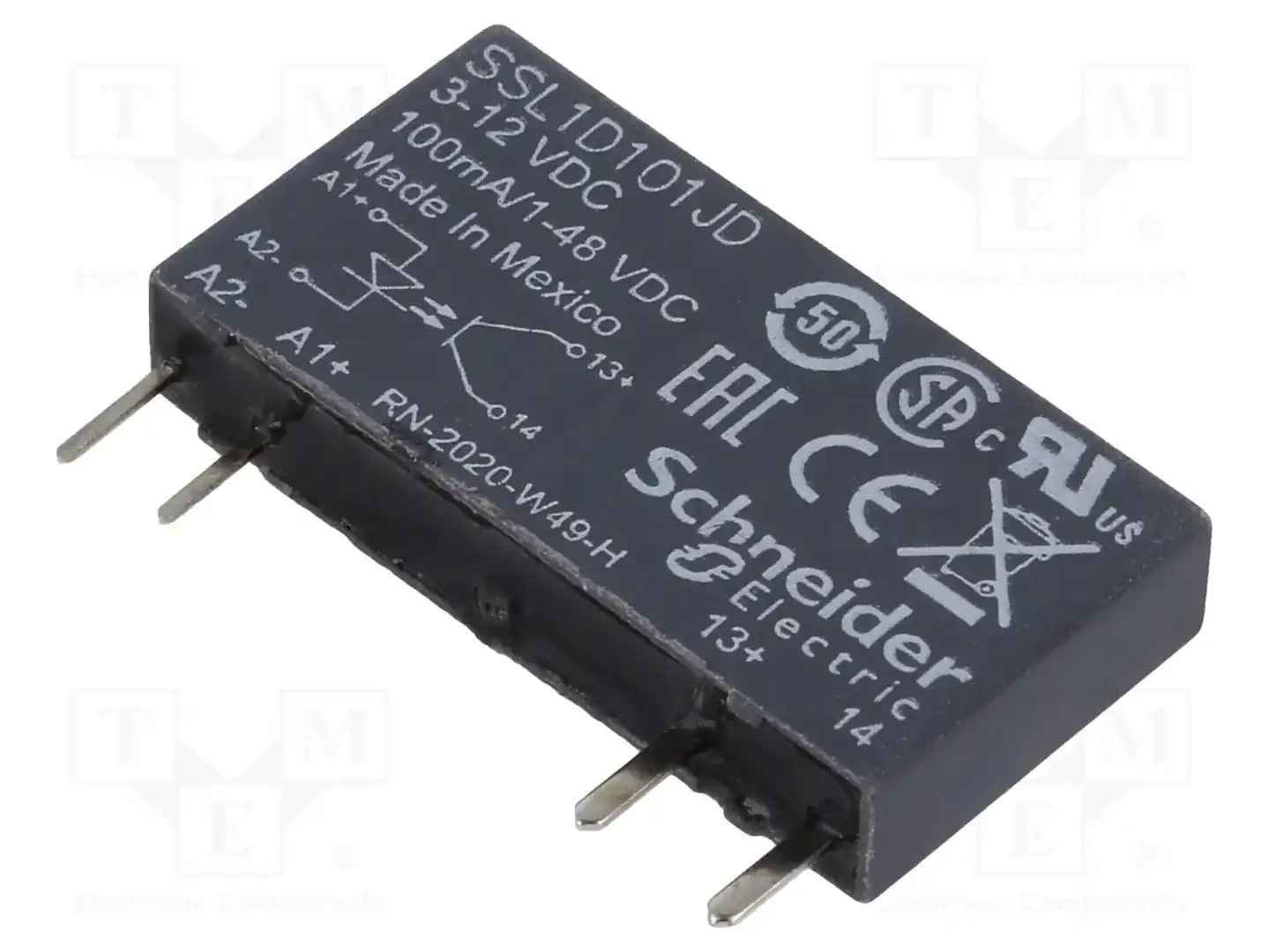 SCHNEIDER ELECTRIC SSL1D101JD — Реле SSR постоянного тока