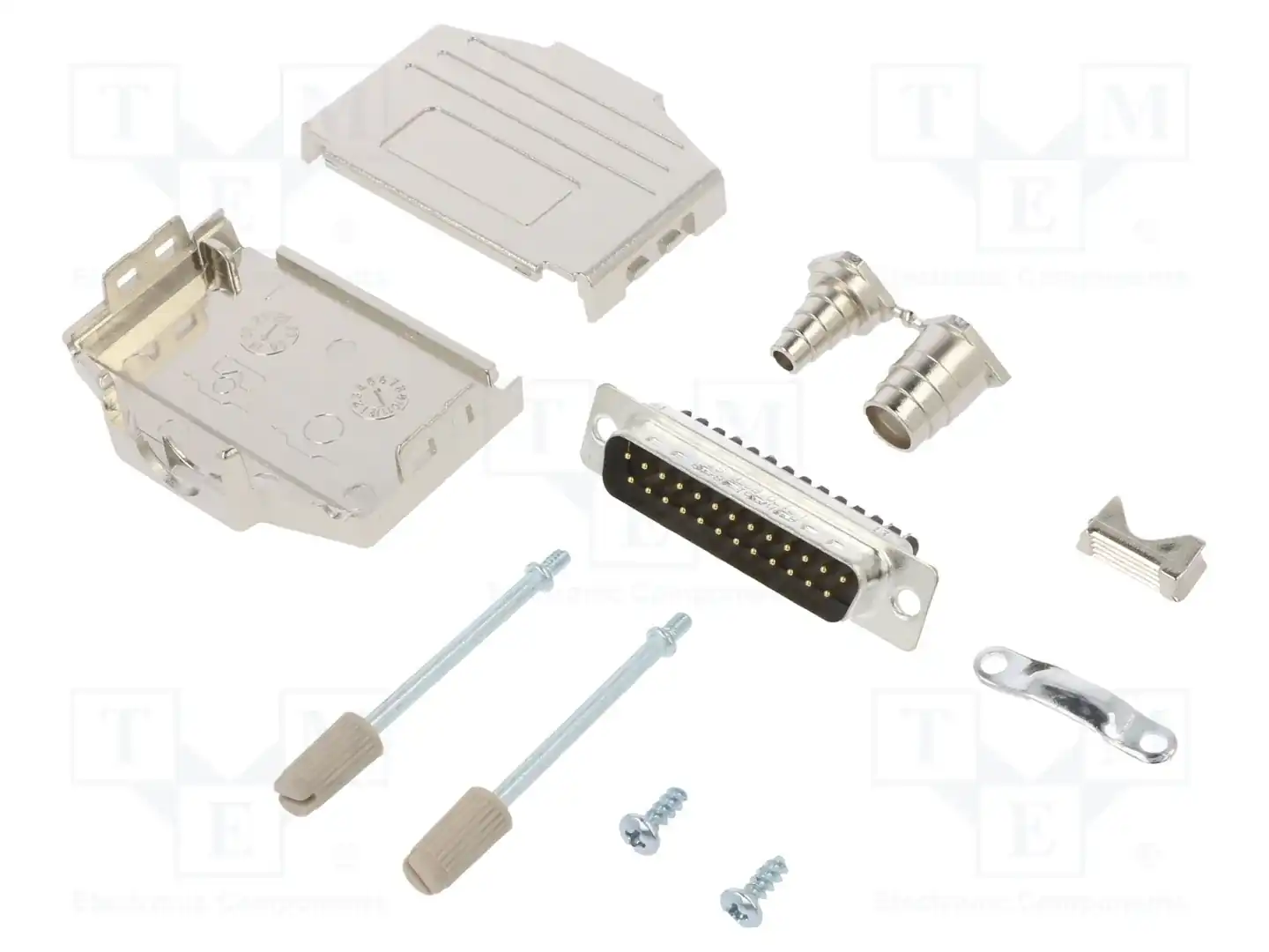 AMPHENOL COMMUNICATIONS SOLUTIONS L17DPPK25-M+L717DB25PST — Комплектные штекеры D-Sub