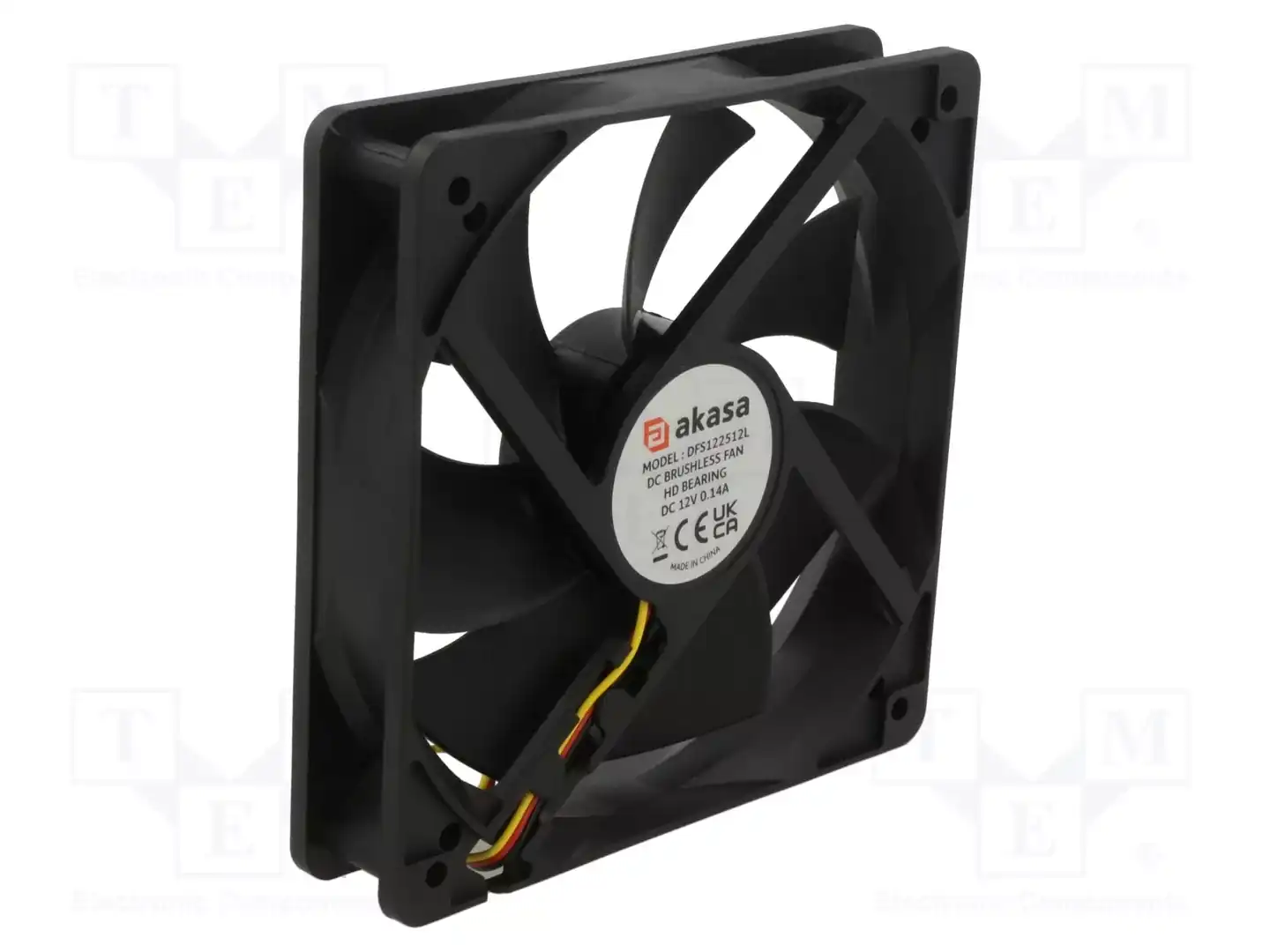 Akasa DFS122512L — Вентиляторы DC 12V
