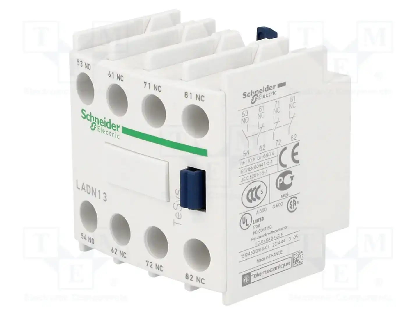 SCHNEIDER ELECTRIC LADN13 — Контакторы - дополнительное оборудование