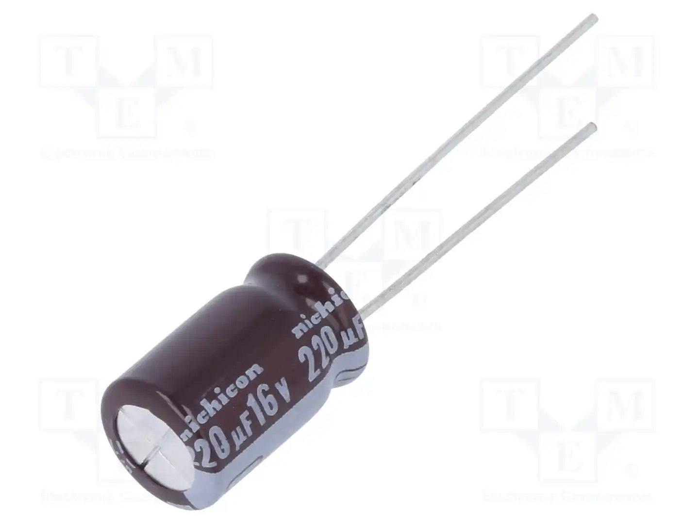 NICHICON UPV1C221MGD — Конденсаторы электролитические THT