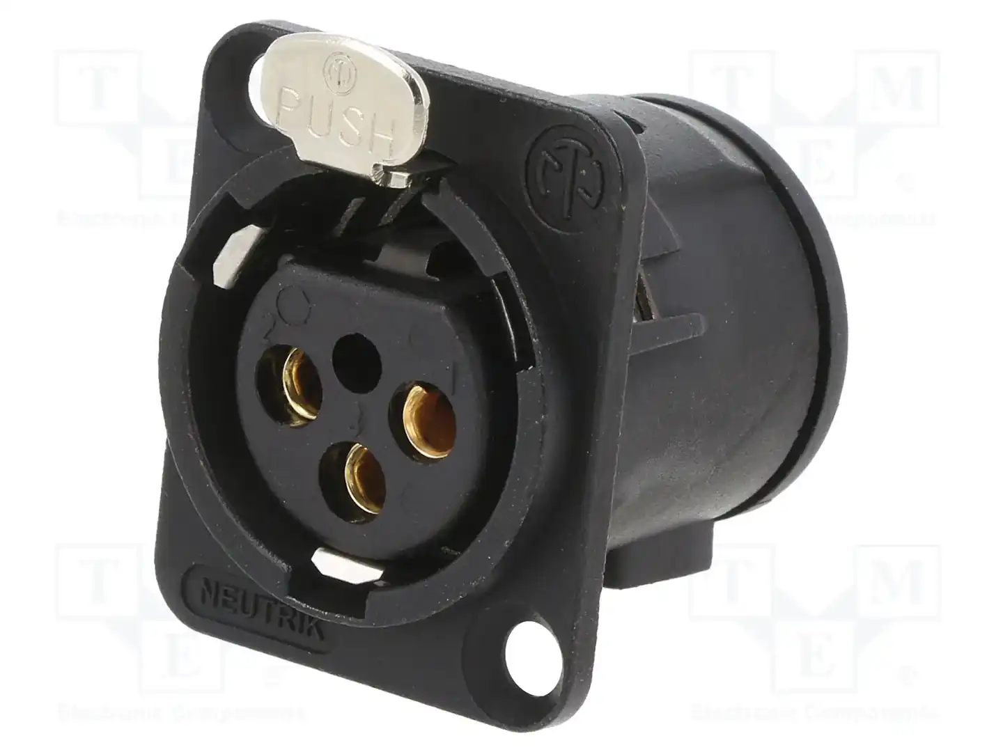 NEUTRIK NC3FD-V-B — Разъeмы XLR
