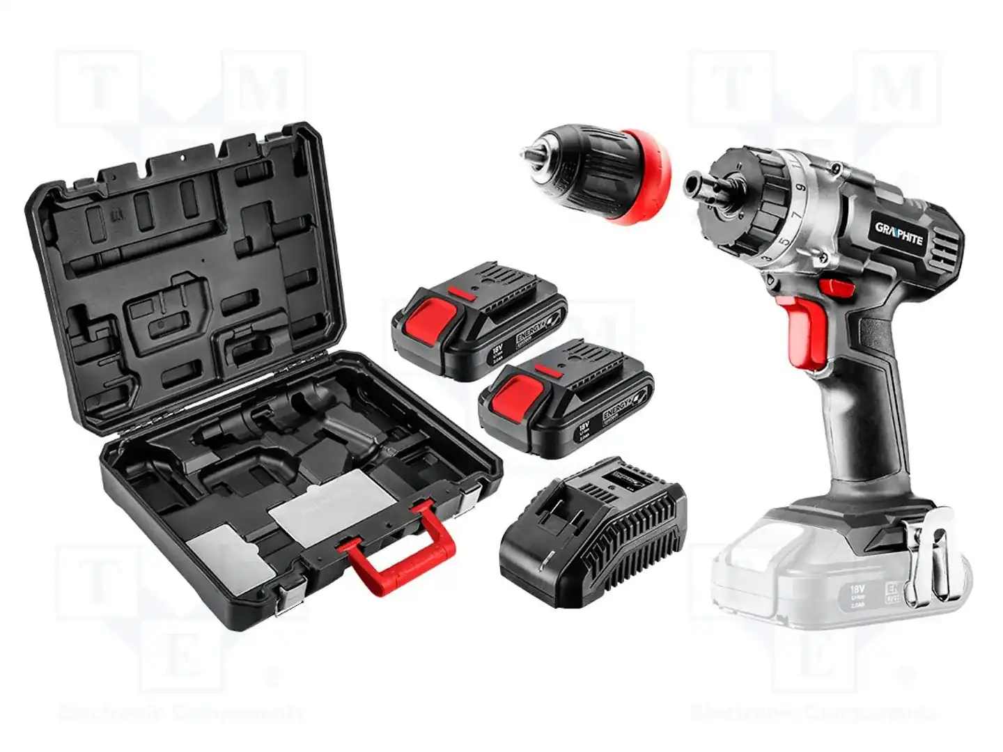GRAPHITE 58G022-SET2 — Аккумуляторные электроинструменты