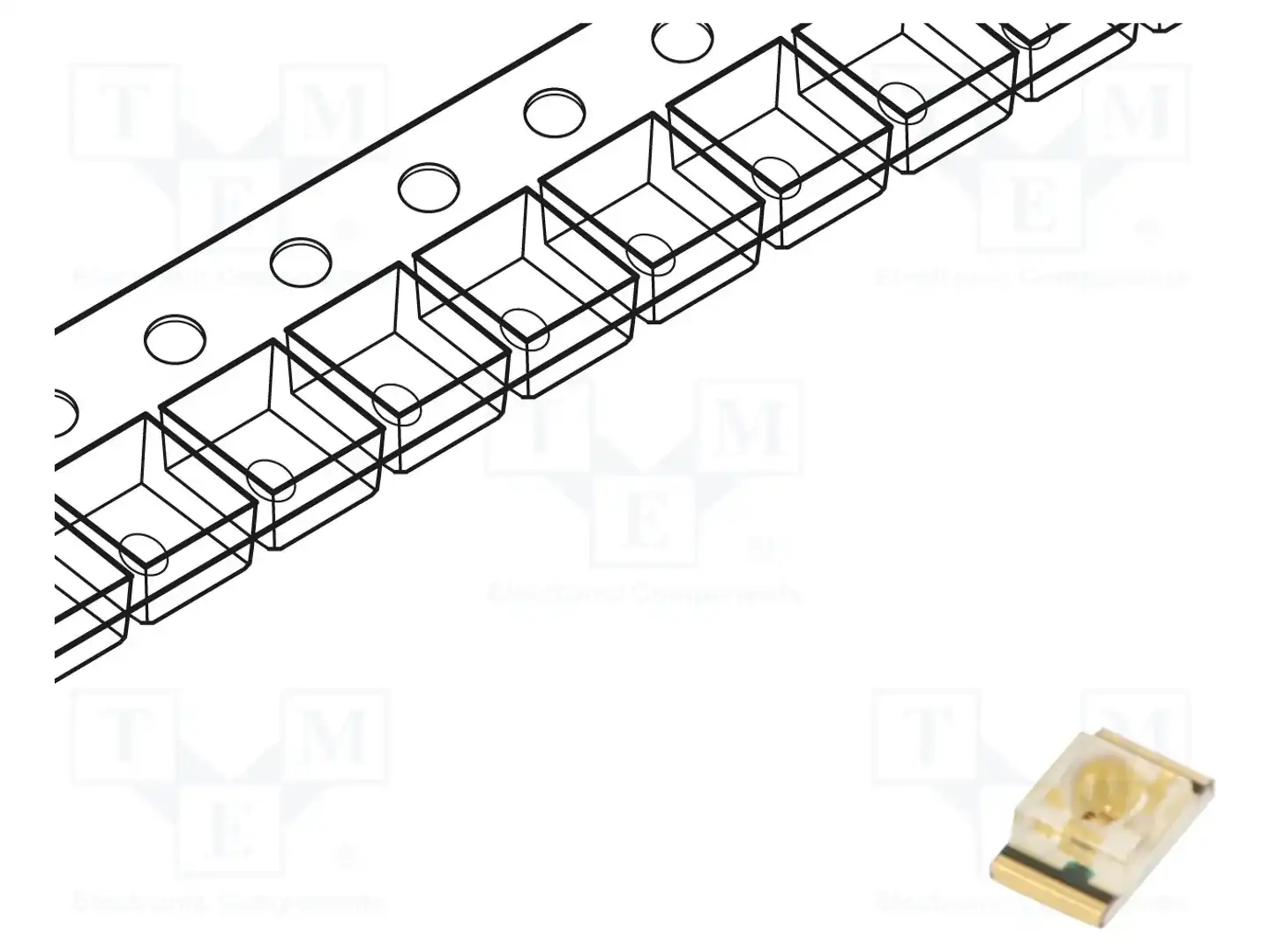 KINGBRIGHT ELECTRONIC KPTD-2012LVSURCK — Светодиоды SMD цветные