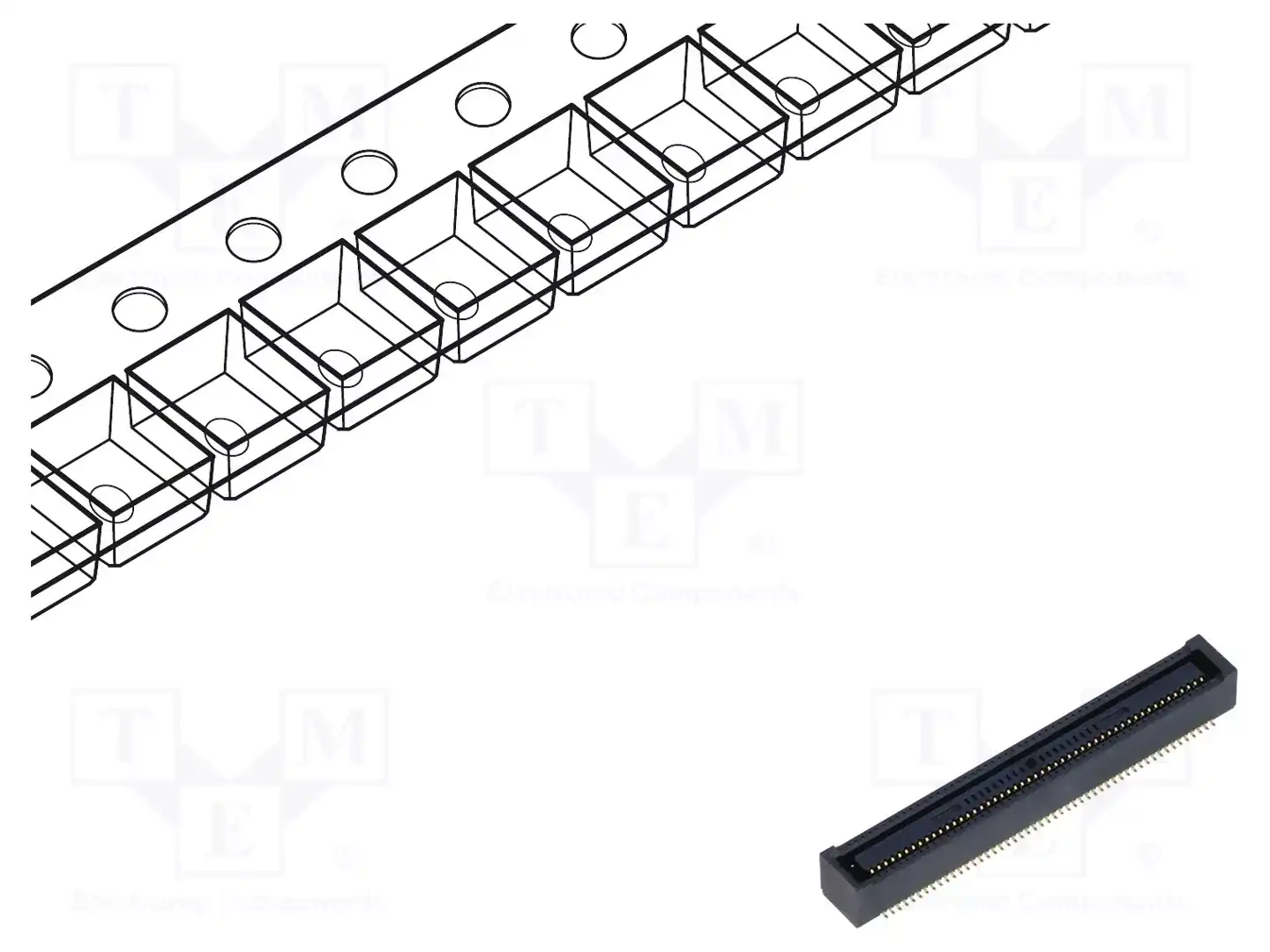 HIROSE DF40HC(3.0)-100DS-0.4V(58 — Разъeмы пластина - пластина
