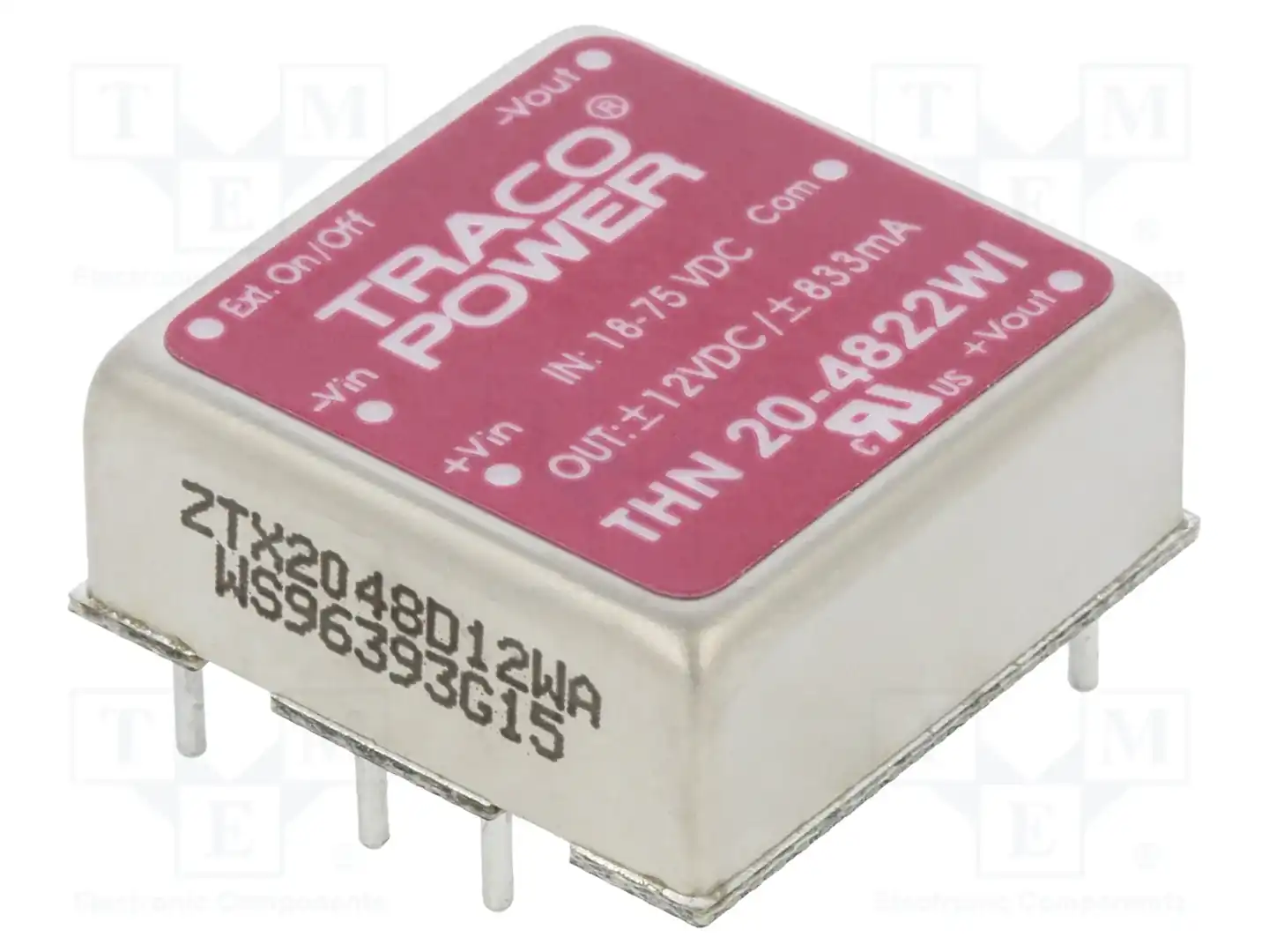 TRACO POWER THN 20-4822WI — Преобразователи DC/DC