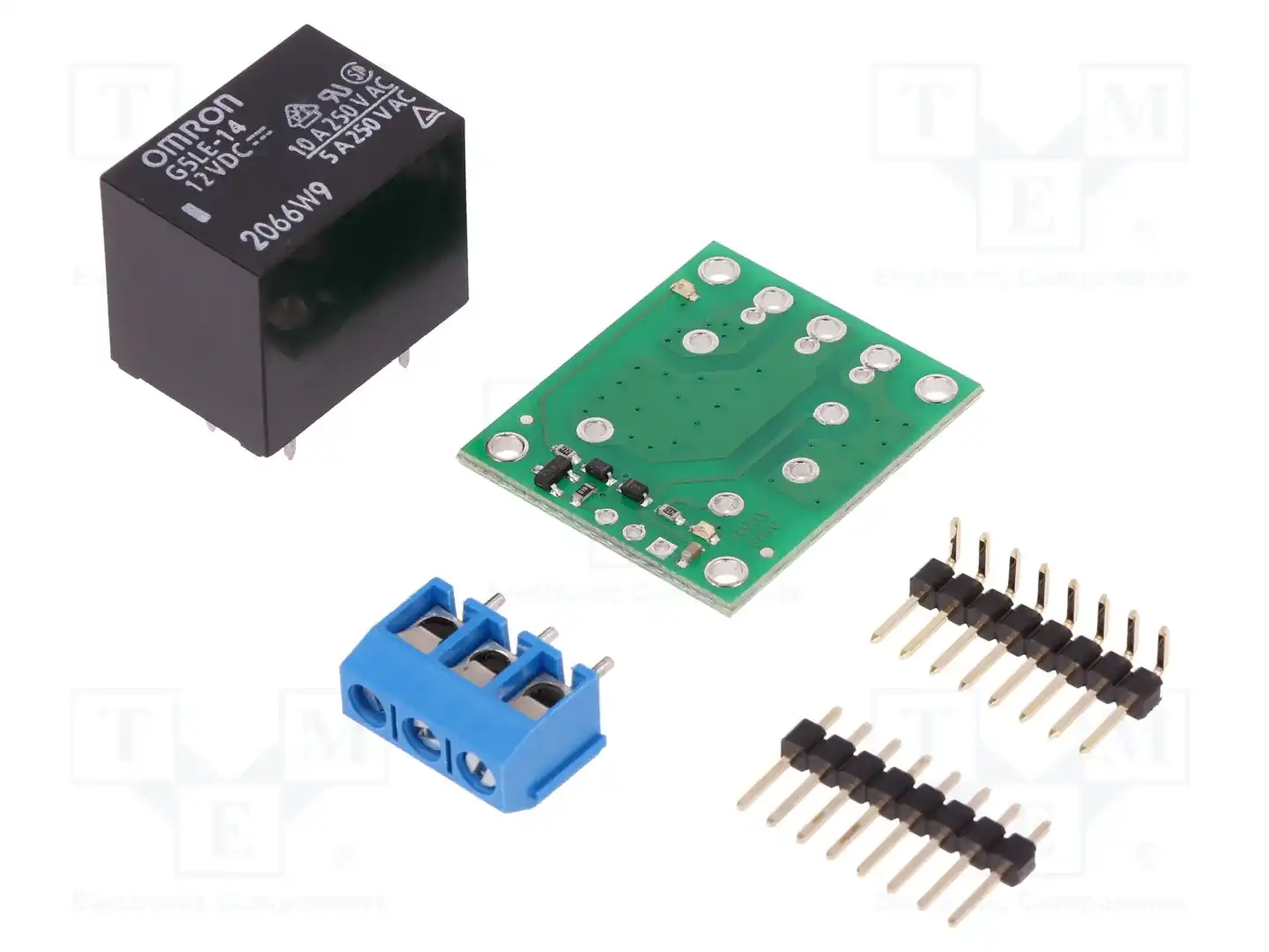 POLOLU SPDT RELAY CARRIER WITH 12VDC RELAY (PAR — Модули реле