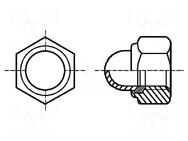 BOSSARD 1095455 — Гайки