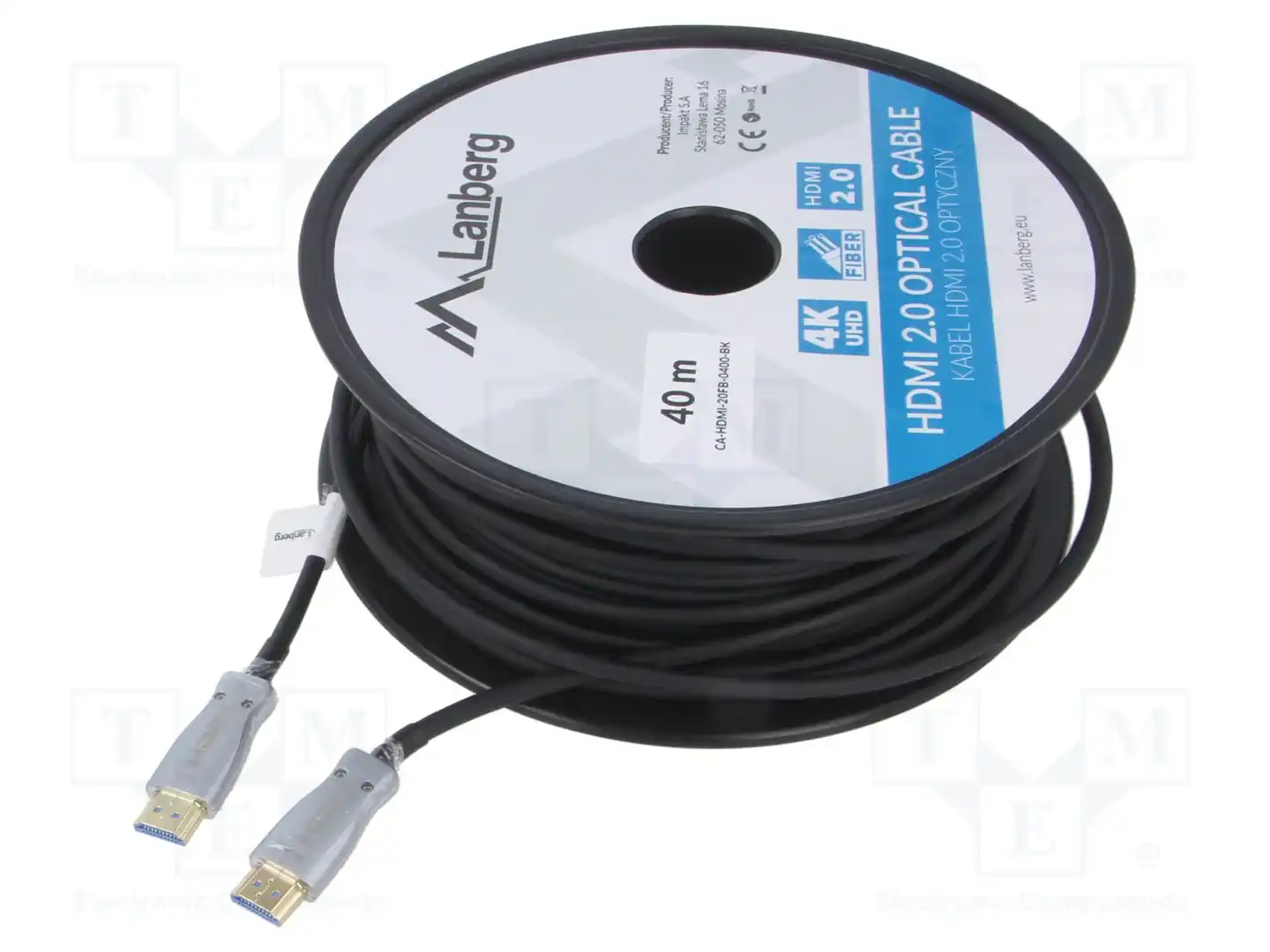 LANBERG CA-HDMI-20FB-0400-BK — Кабели и адаптеры HDMI, DVI, DisplayPort