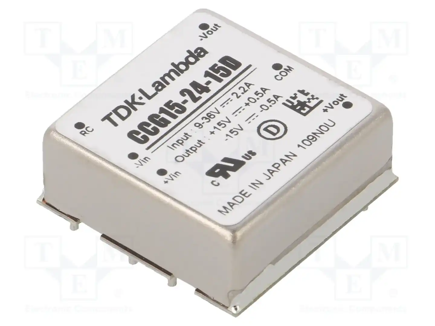 TDK-LAMBDA CCG15-24-15D — Преобразователи DC/DC