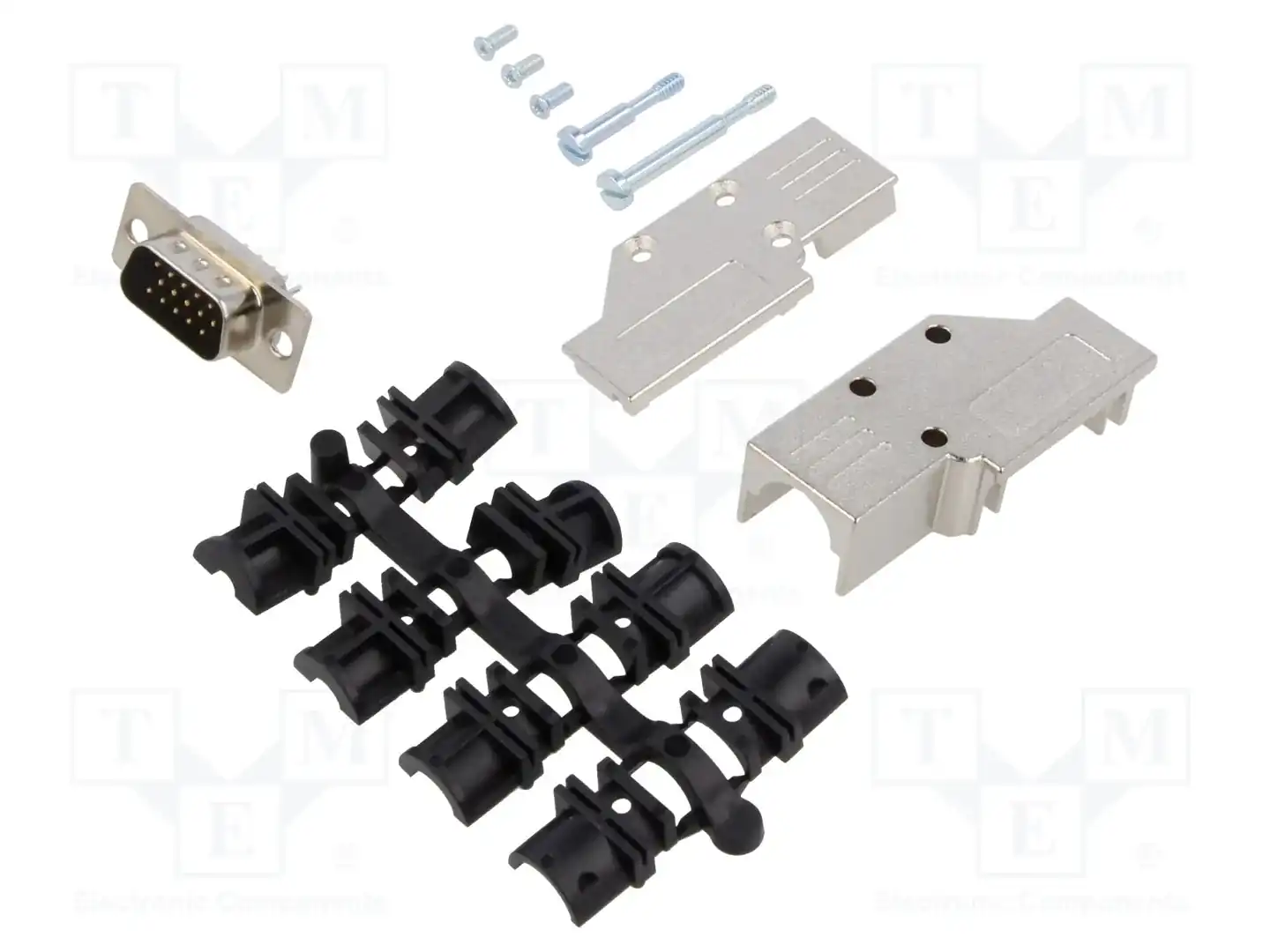 MH CONNECTORS MHDCMR9HD15MS-K — Штекеры и гнезда D-Sub