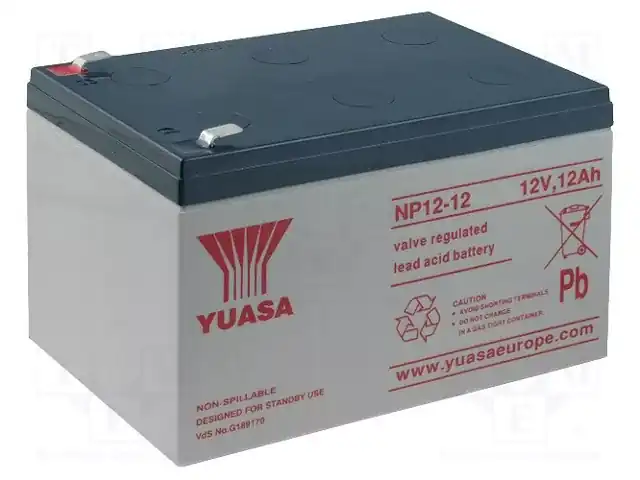 YUASA NP12-12 — Аккумуляторы кислотные