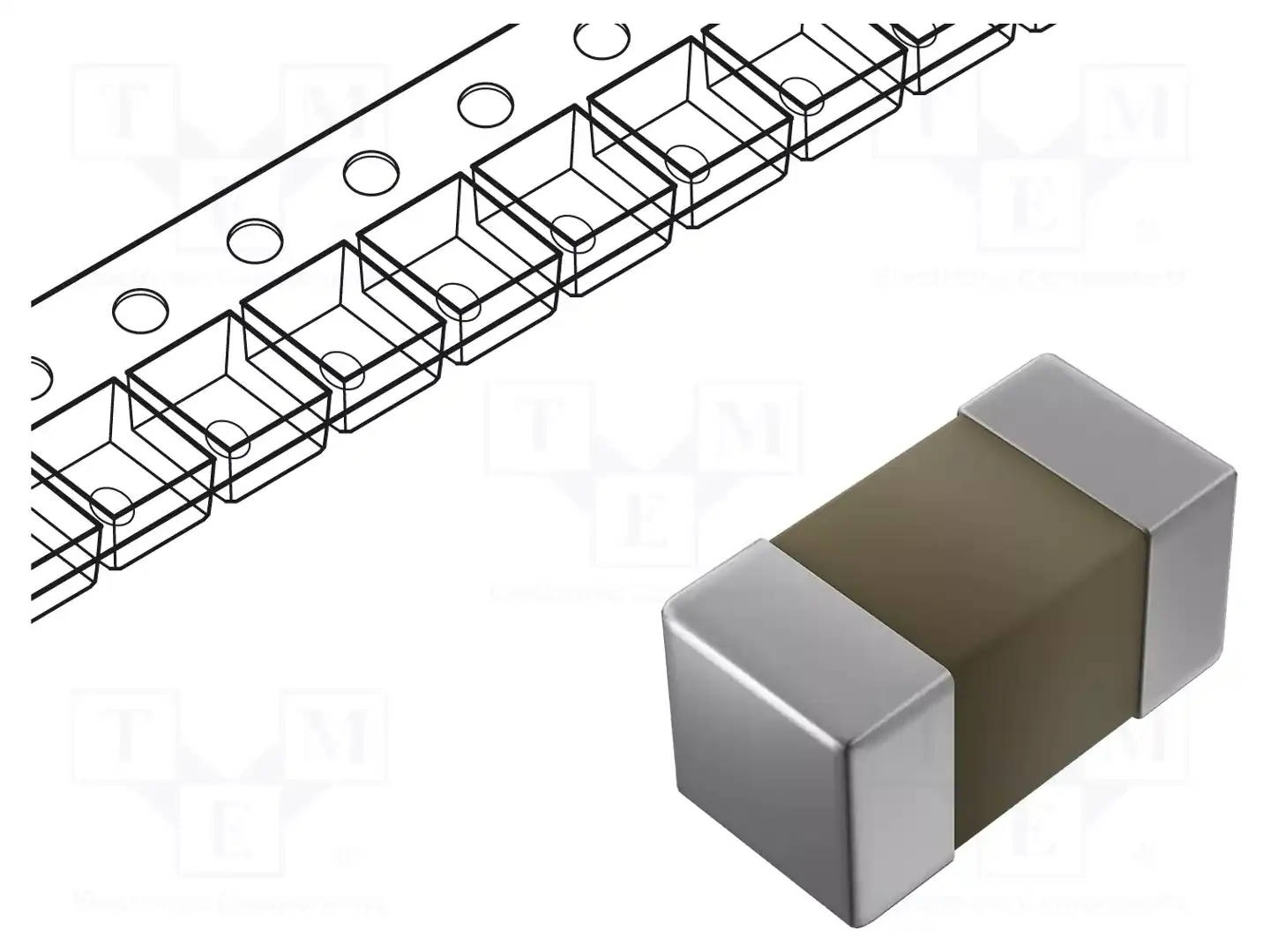SAMSUNG CL03C100DA3GNNC — Конденсаторы MLCC SMD