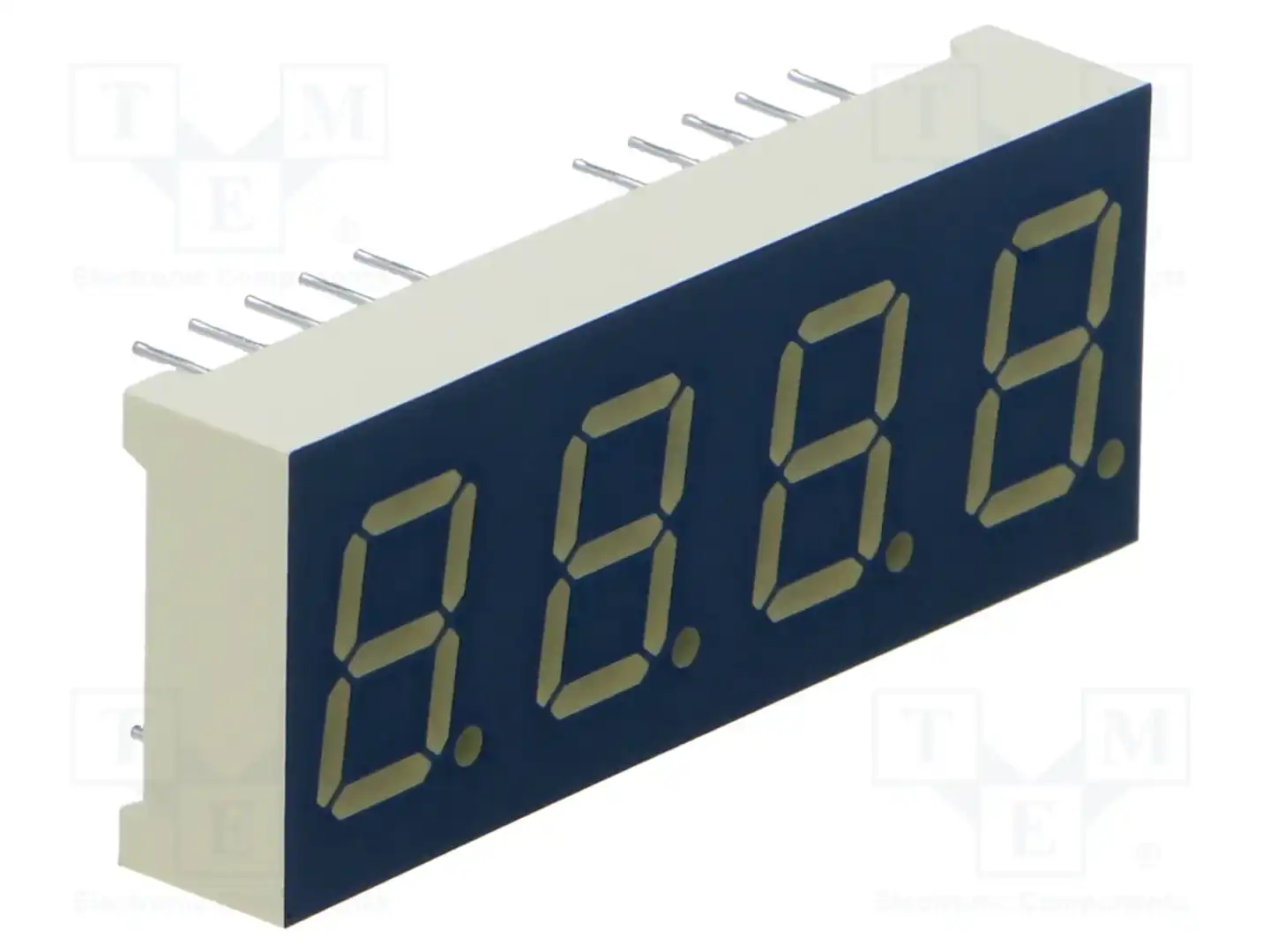 KINGBRIGHT ELECTRONIC CA04-41SURKWA — Светодиодные дисплеи 7-сегментные