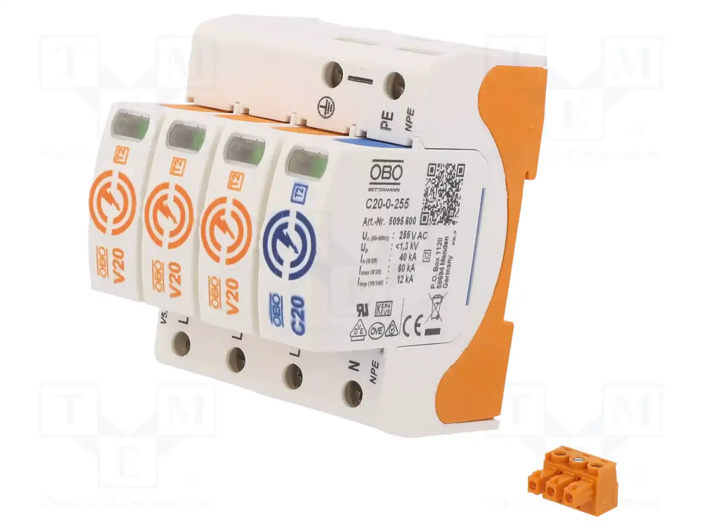 OBO BETTERMANN V20-3+NPE+FS-280 — Ограничители перенапряжения