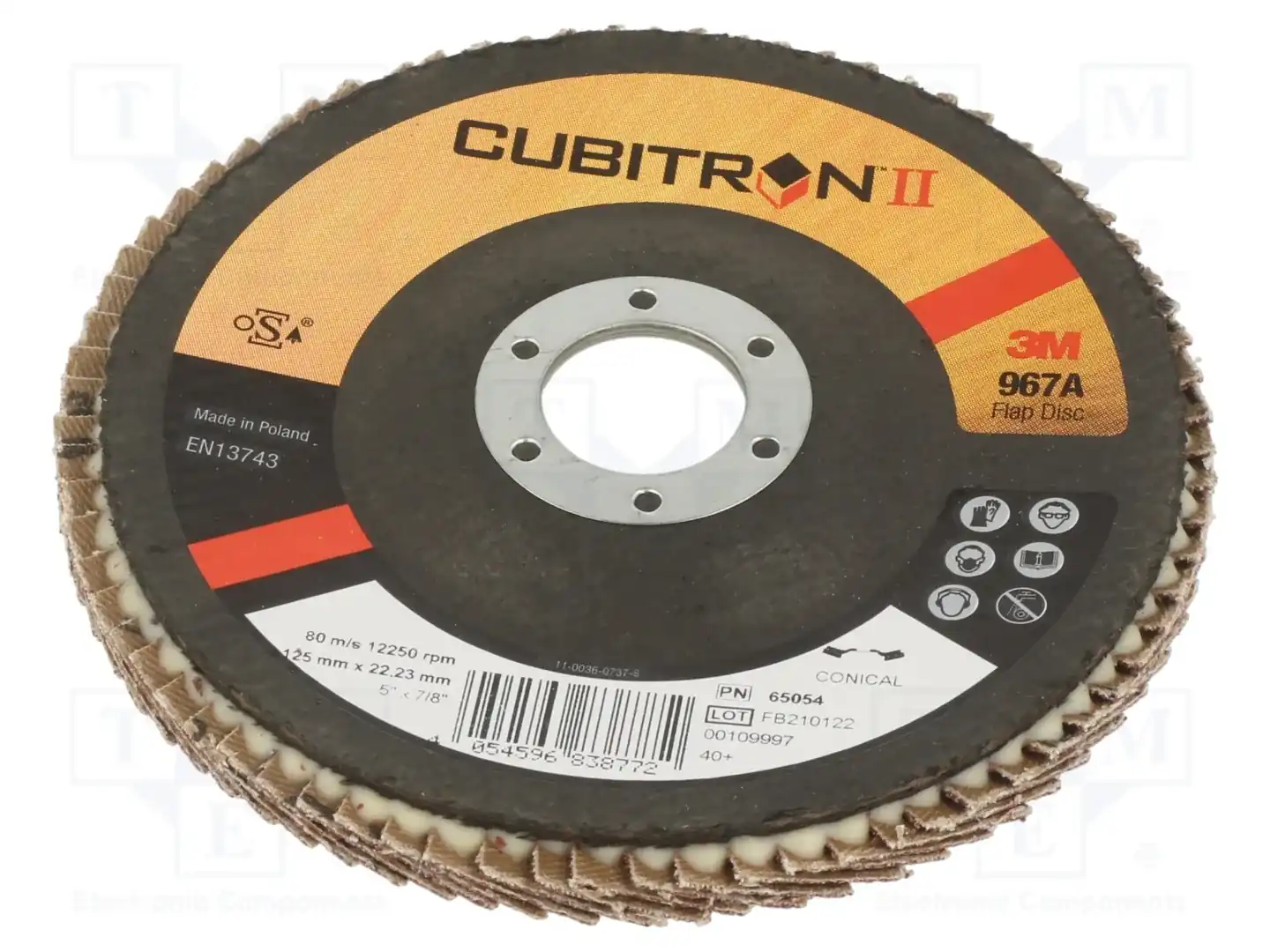 3M 967A 125MM P 40 65054 — Диски для резки и шлифовки
