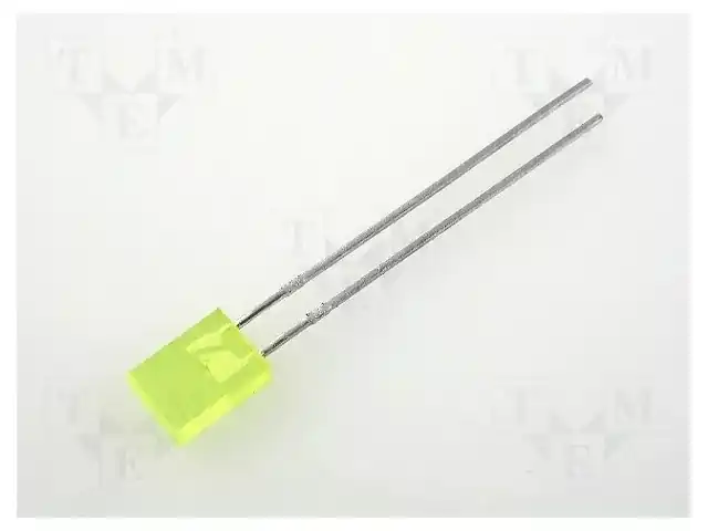 KINGBRIGHT ELECTRONIC L-113YDT — Светодиоды THT прямоугольные